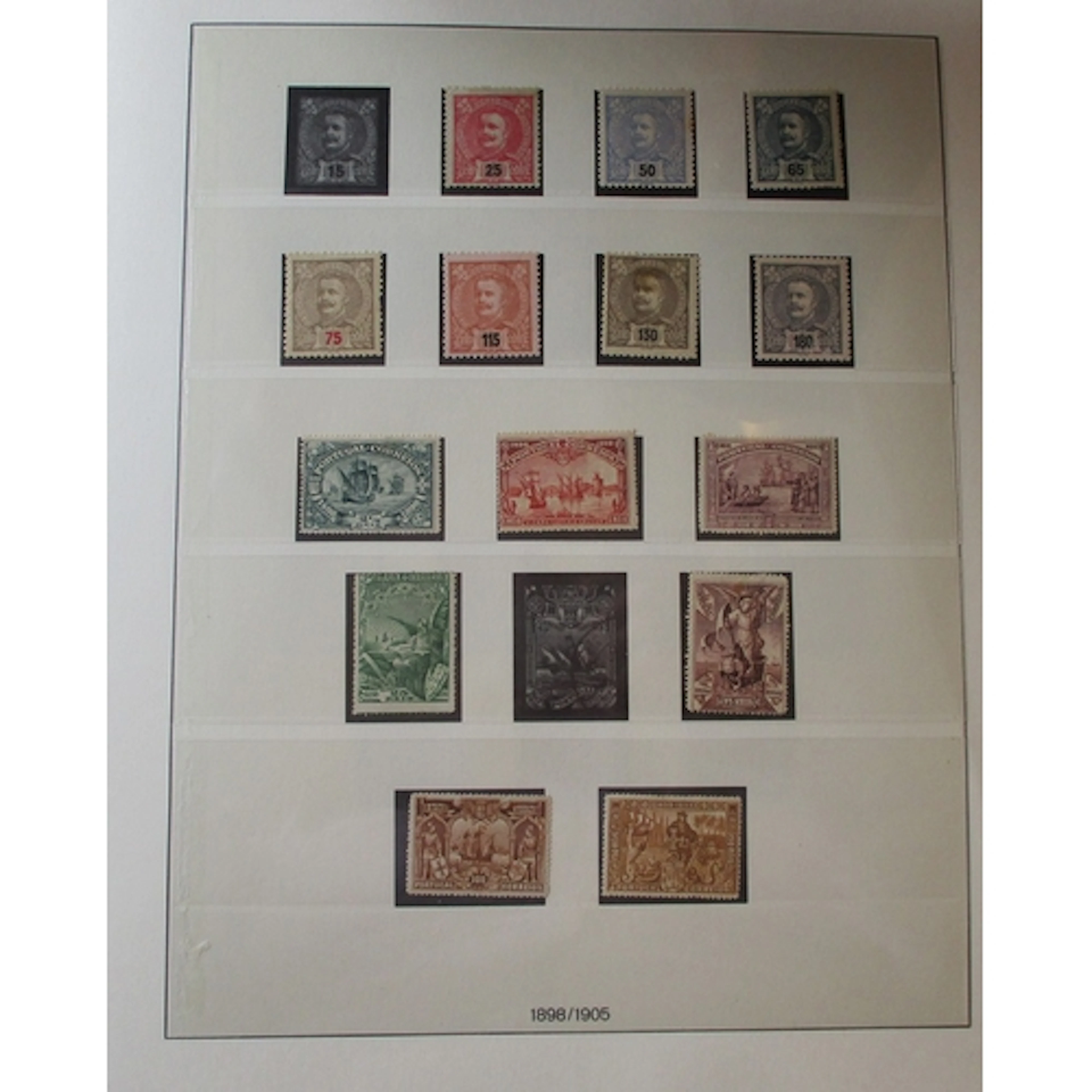 Portugal. 1853-1949 M/UM collection in 1 Lindner album. Incl...