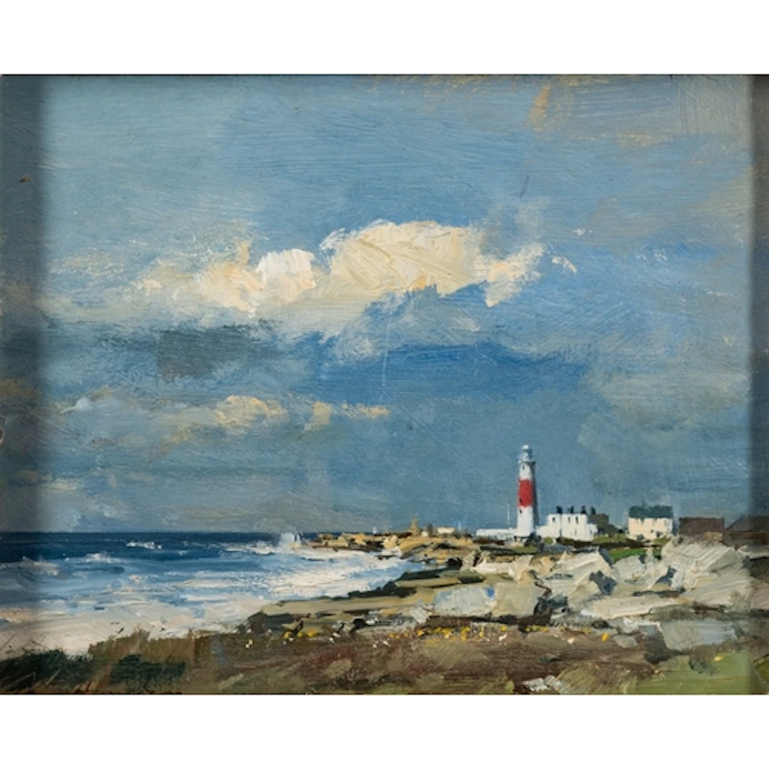 * Ian Houston (British, 1934-2021) - 'Sea Breeze - Portland ...