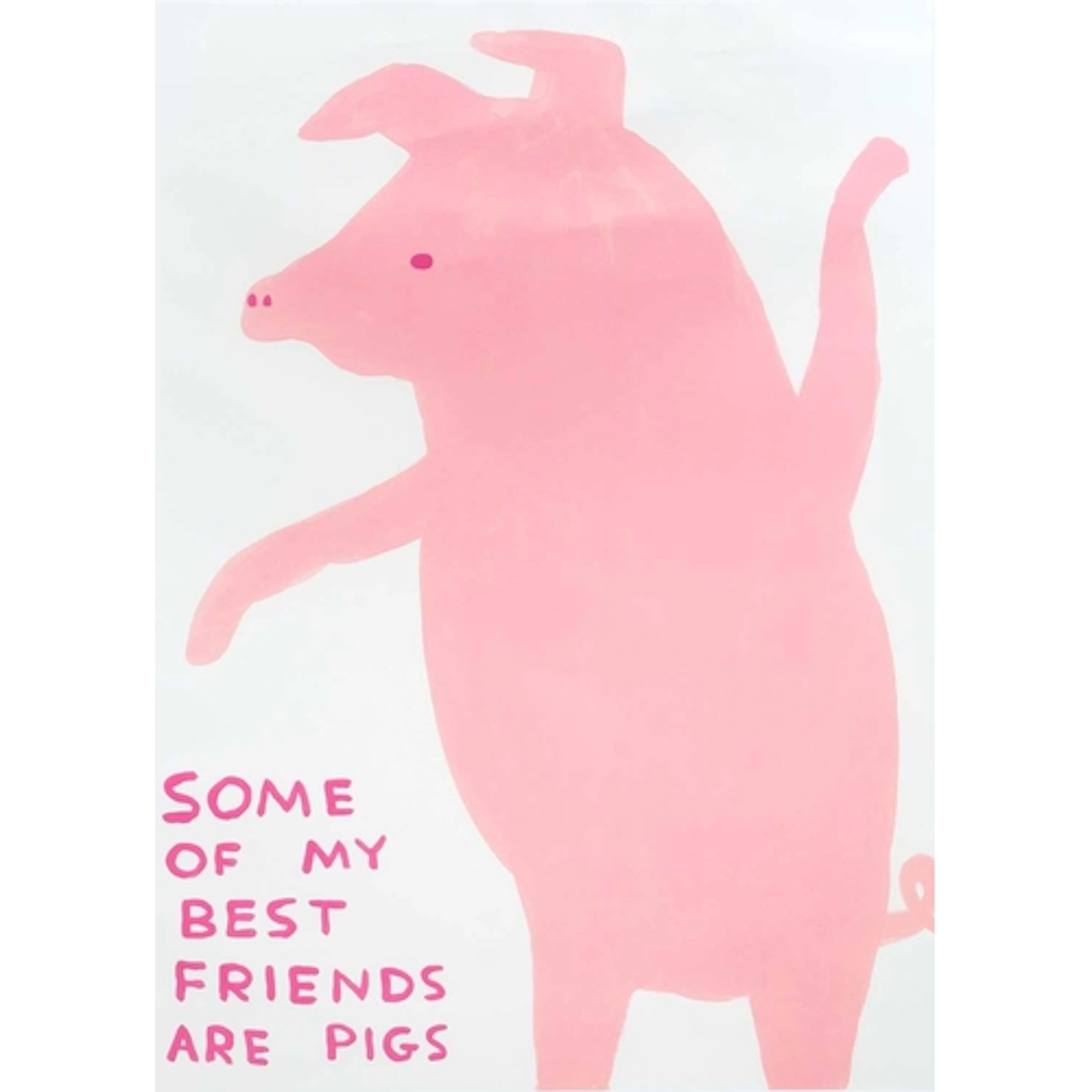 § David SHRIGLEY (1968) Some of My Best Friends are Pigs Pos...