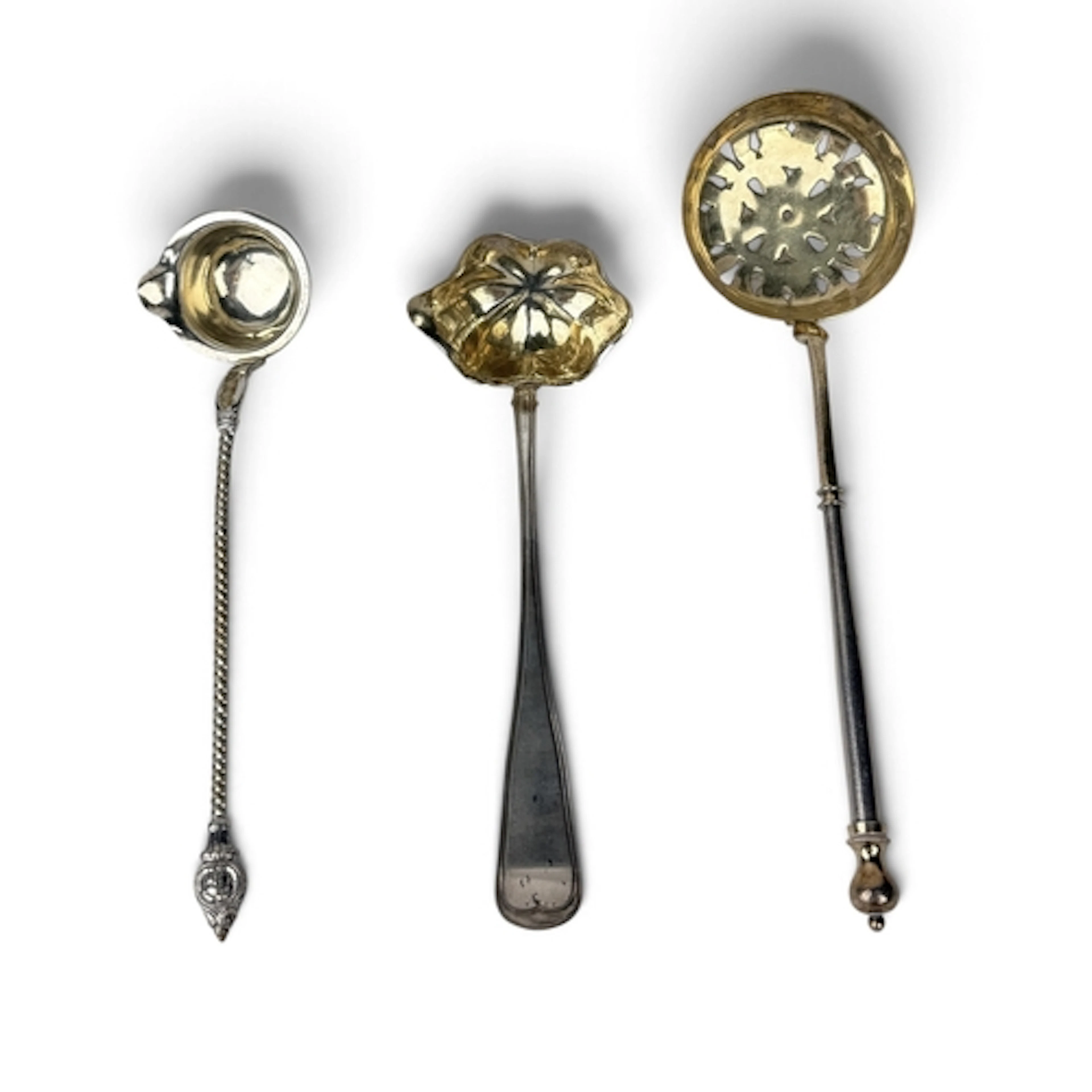 MADSEN & T BAAGOES: A DANISH SILVER AND SILVER-GILT SIFT...