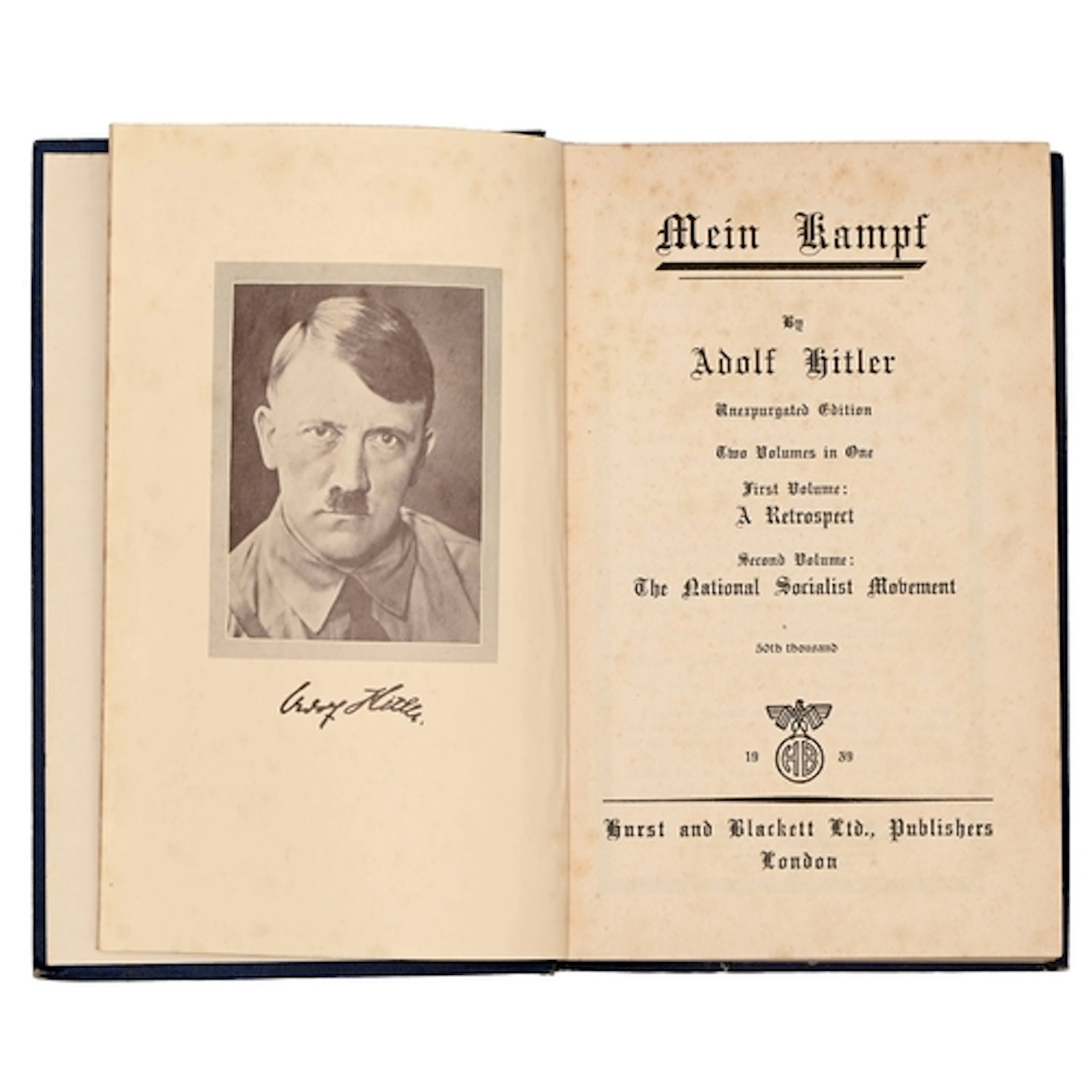 Hitler (Adolf) & Murphy (James, translator & annotat...