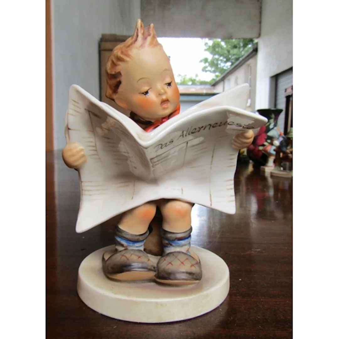 Goebel Fine Porcelain Figure Signed with Makers Mark to Base