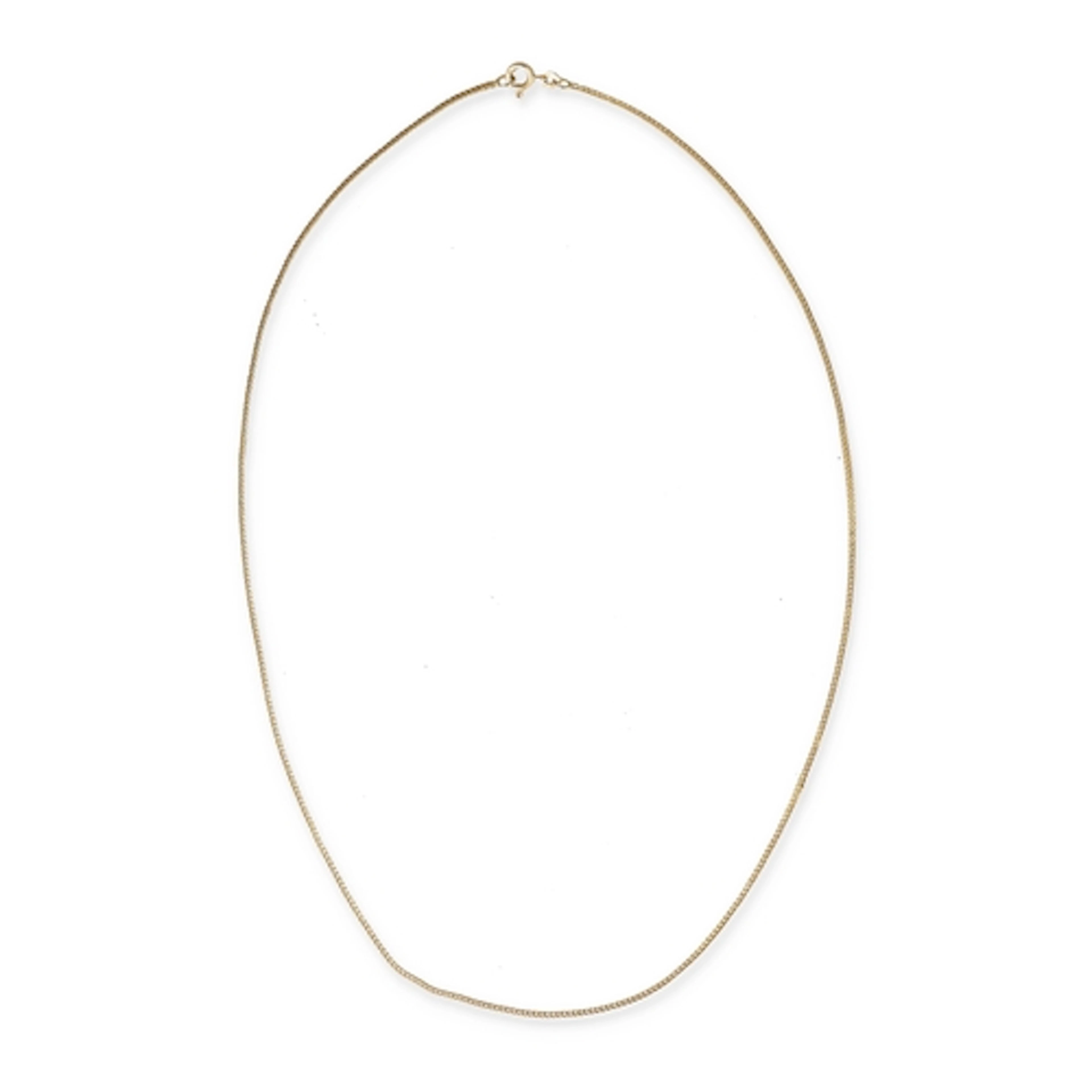AN 18CT GOLD NECKLACE Weight: 6.0gms