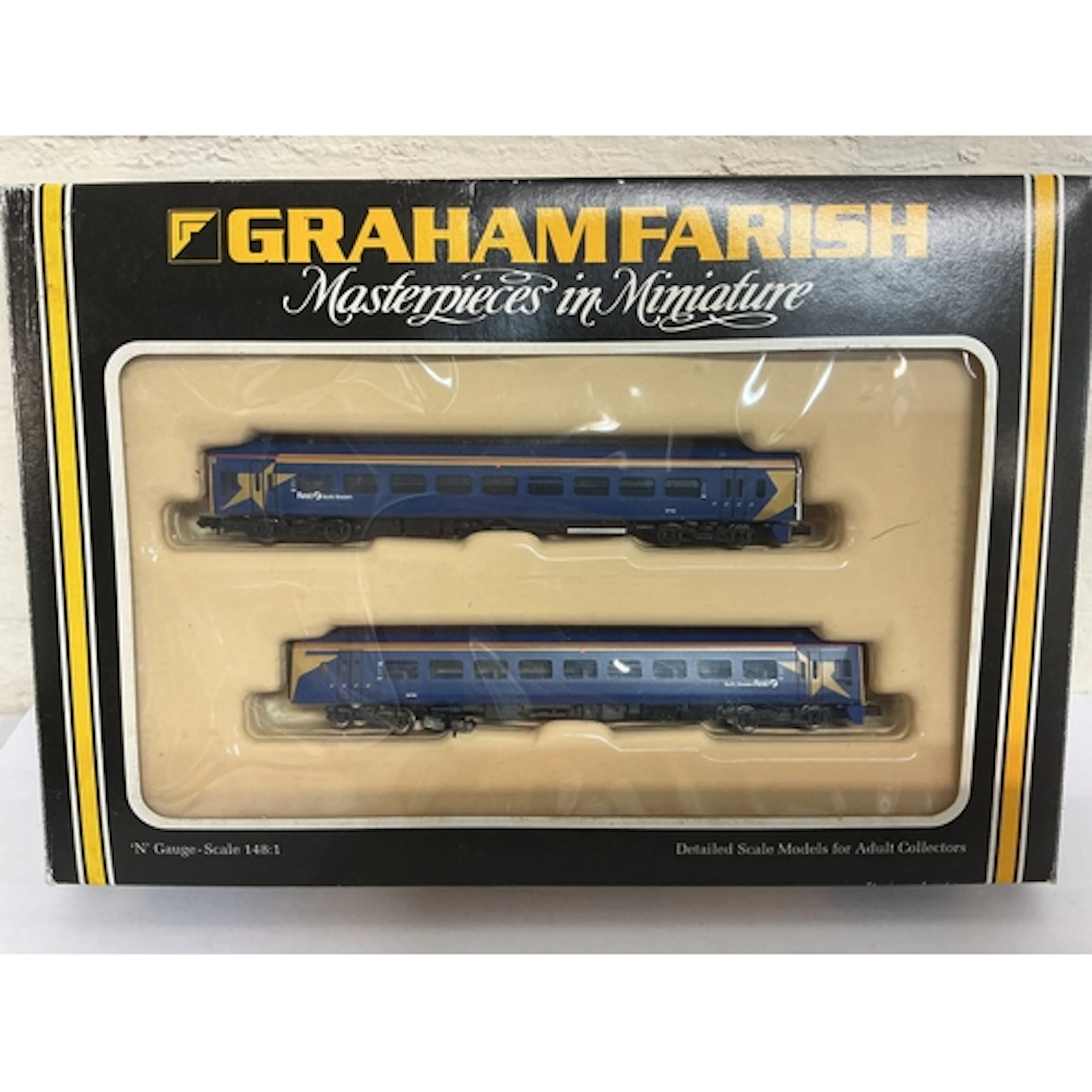 A Boxed Graham Farish 158 2 Car DMU First Northwestern #3715...