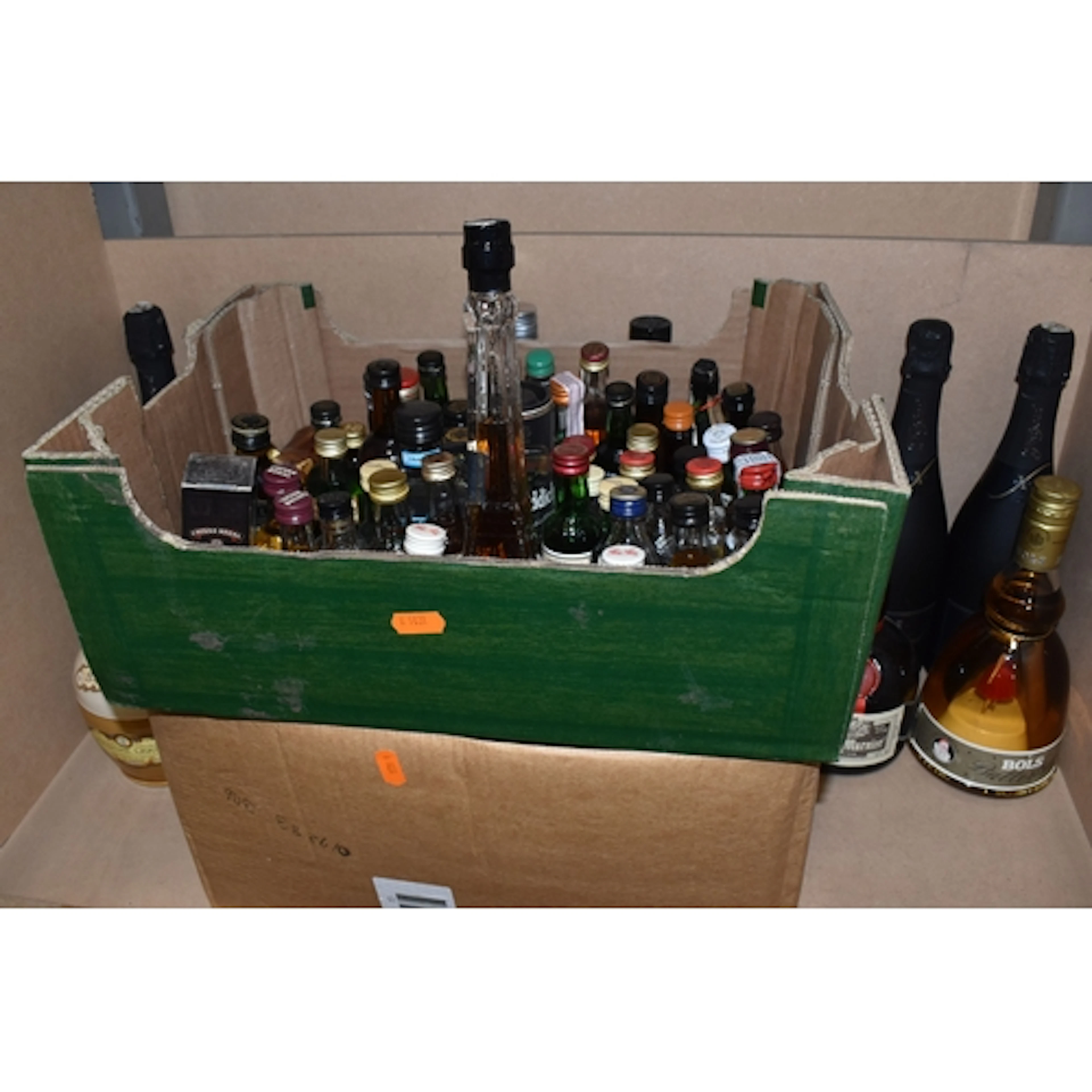 ALCOHOL, a collection Wine, & Spirits and over 100 'Miniatur...
