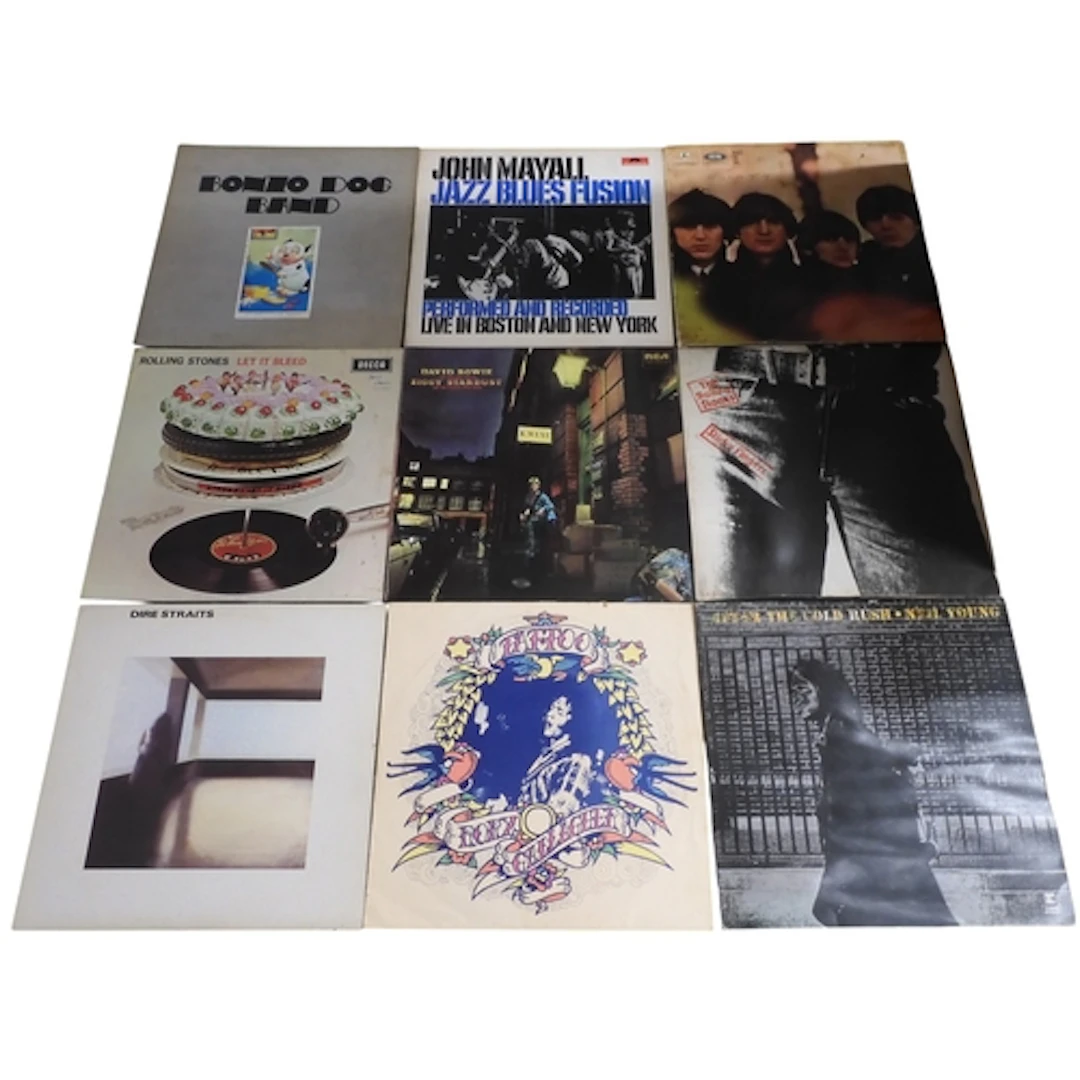 ROCK/JAZZ/BLUES - A mixed genre lot of approximately 33...