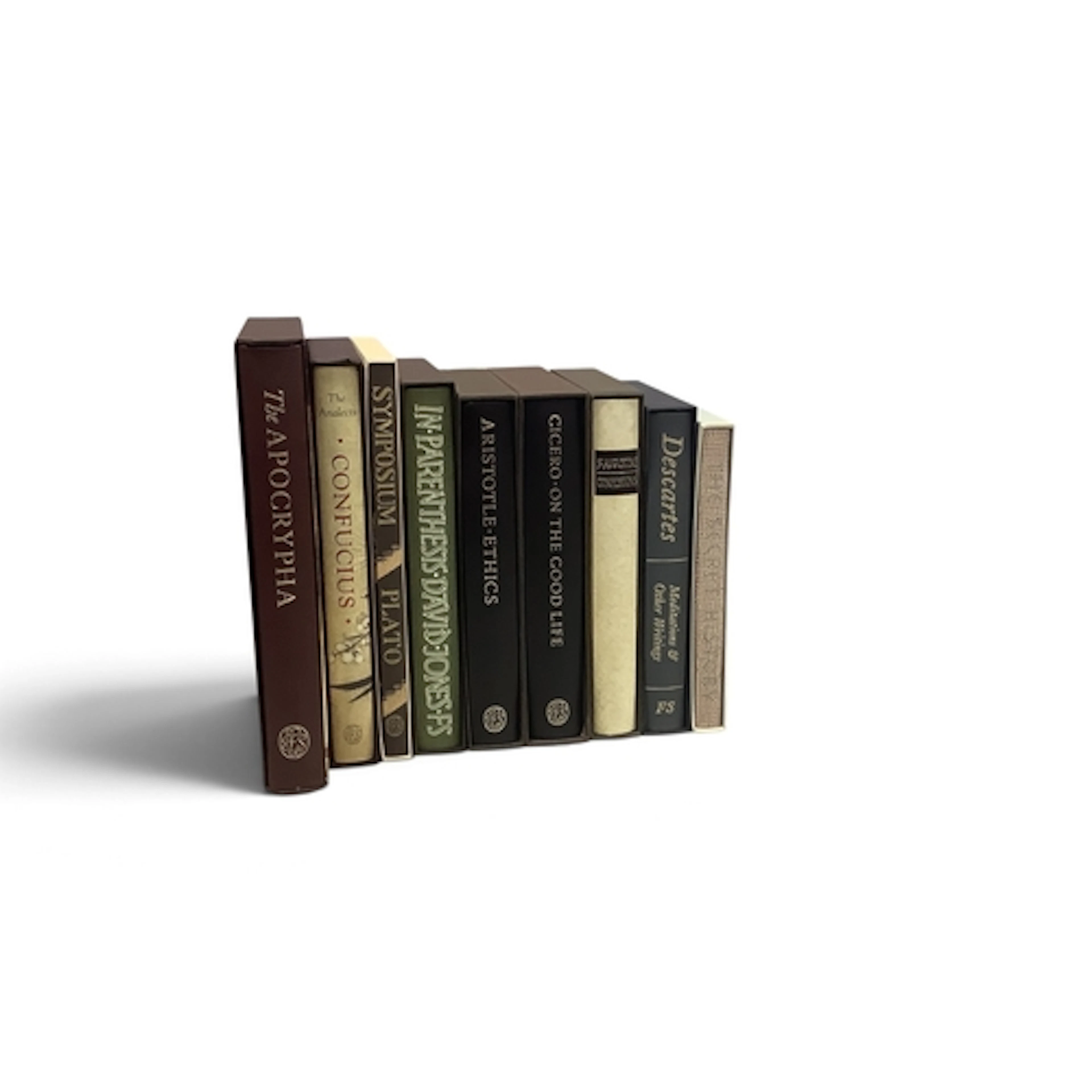 Folio Society - Nine Books - 'Descartes', 'Procopius', 'Aris...