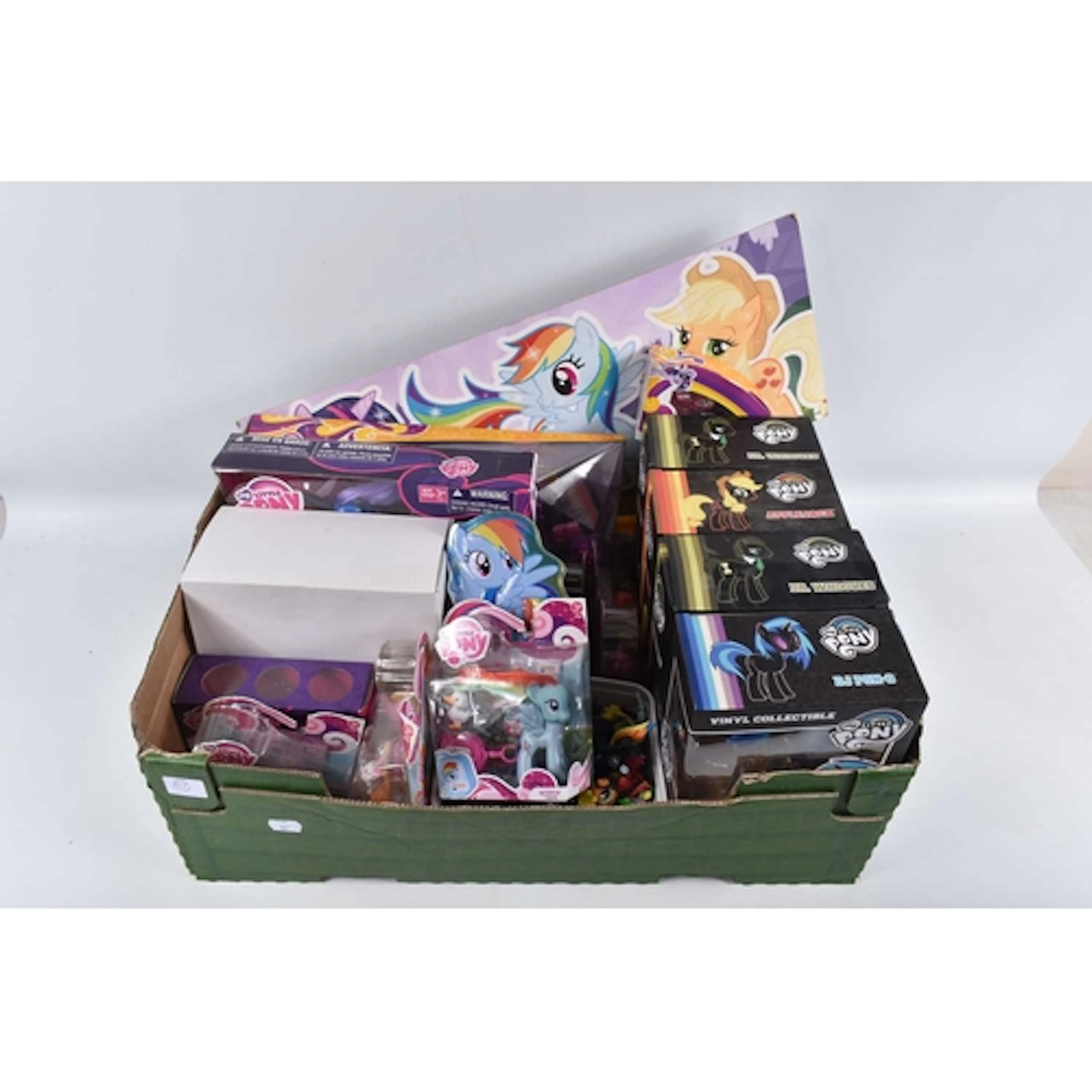 AN ASSORTMENT OF BOXED AND SEALED MY LITTLE PONY ITEMS, to i...