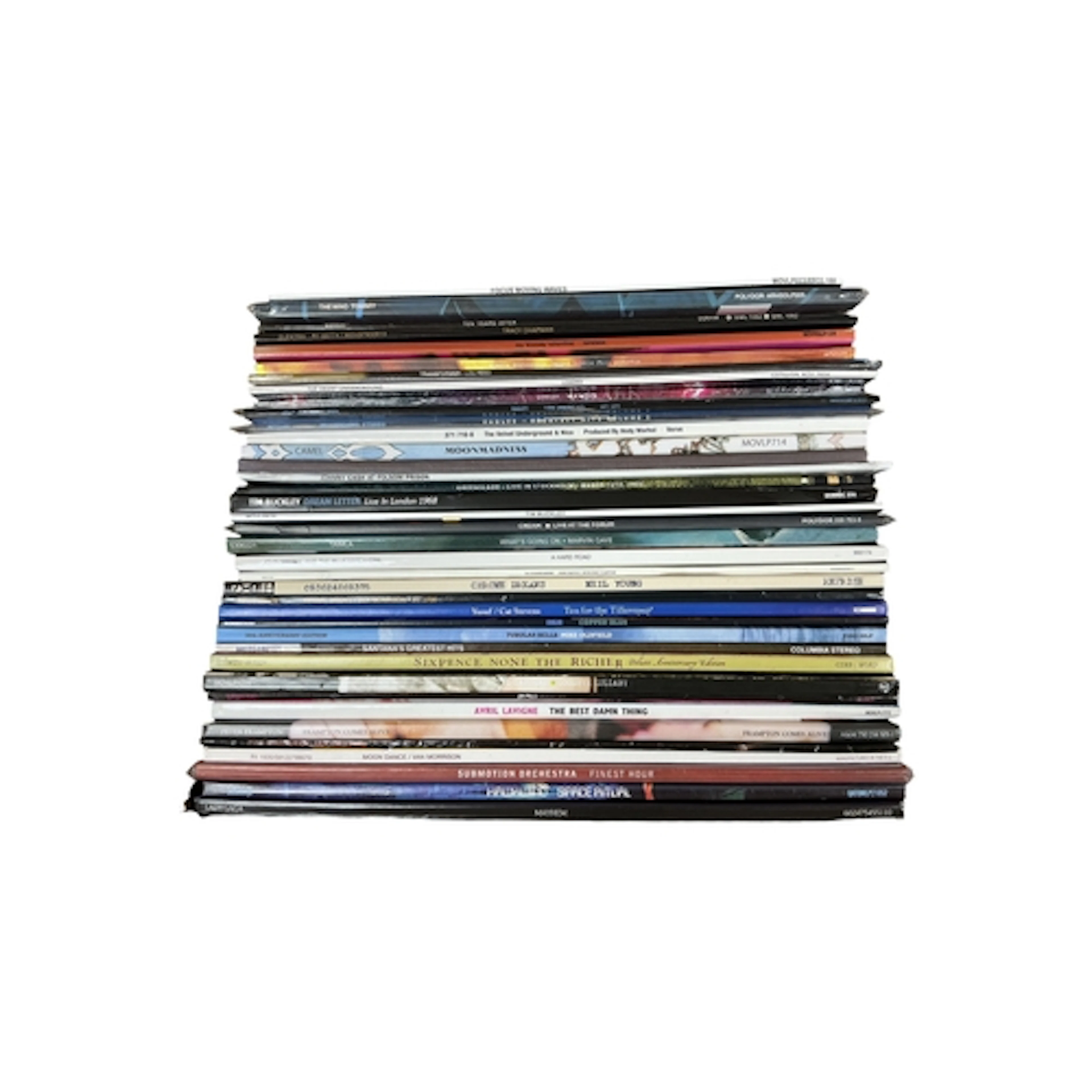 Forty LP record albums, all more recent pressings and releas...