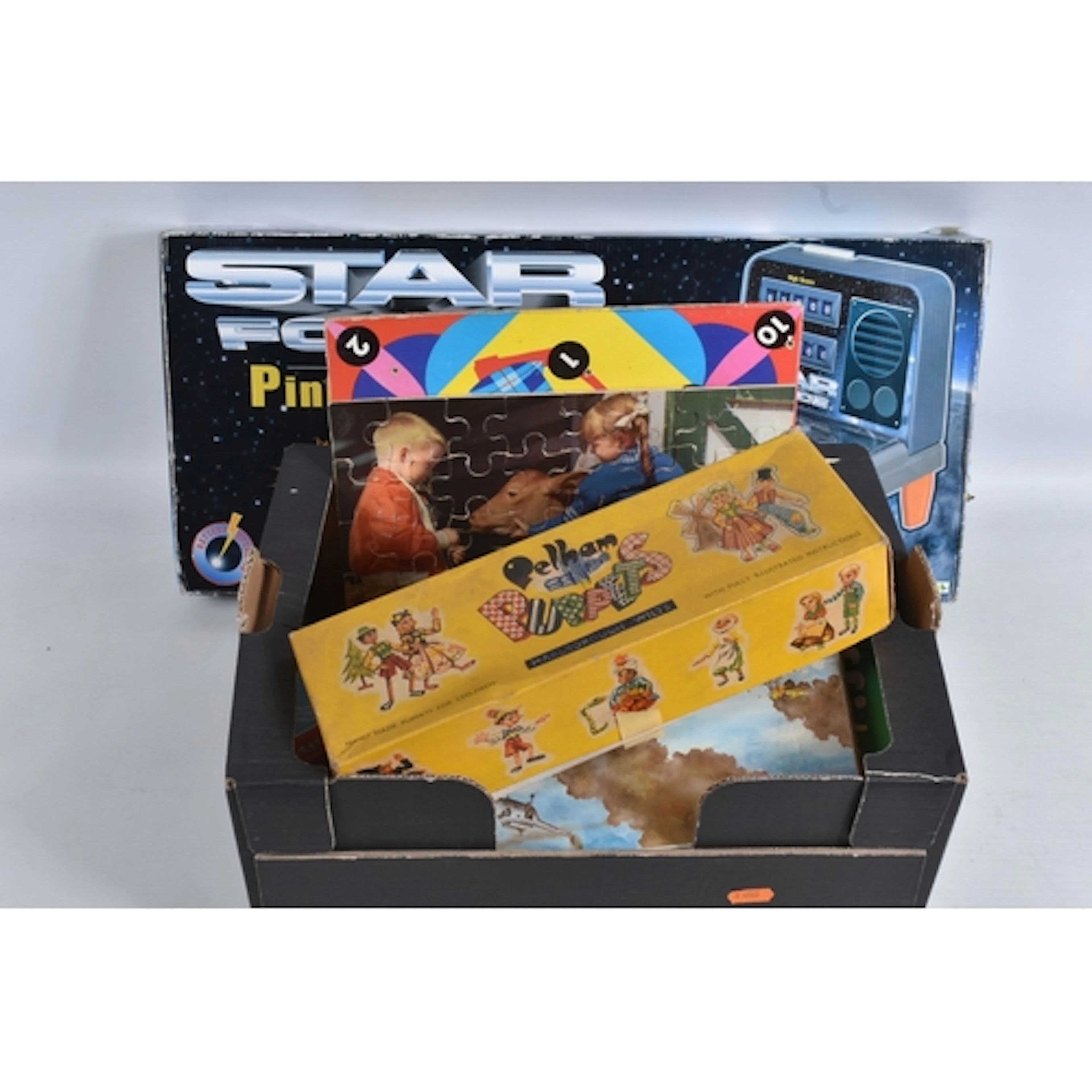 A MIXED SELECTION OF TOYS, to include a boxed Pelham Puppet...