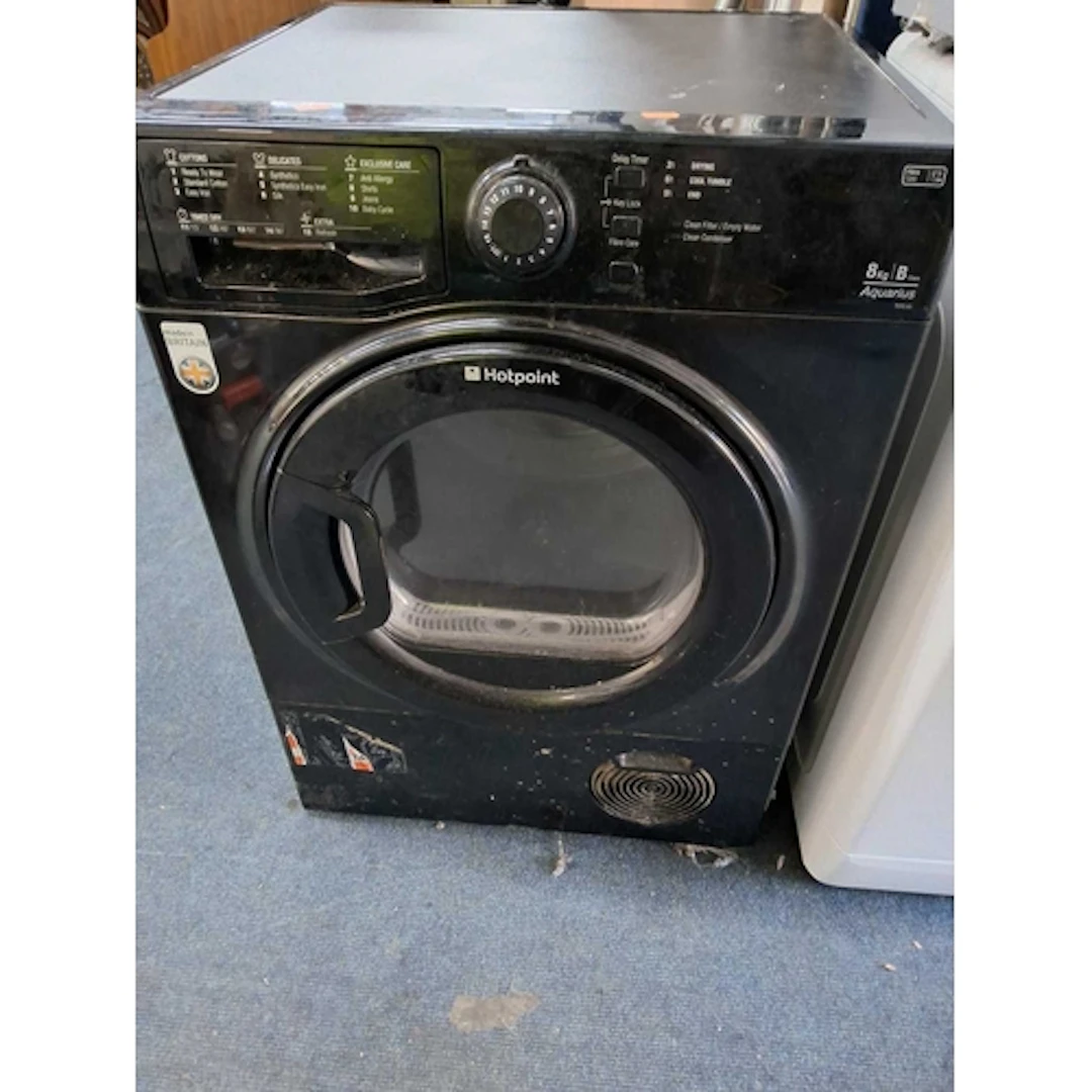 A HOTPOINT TCFS83BGK CONDENSER DRYER (PAT passed and working...