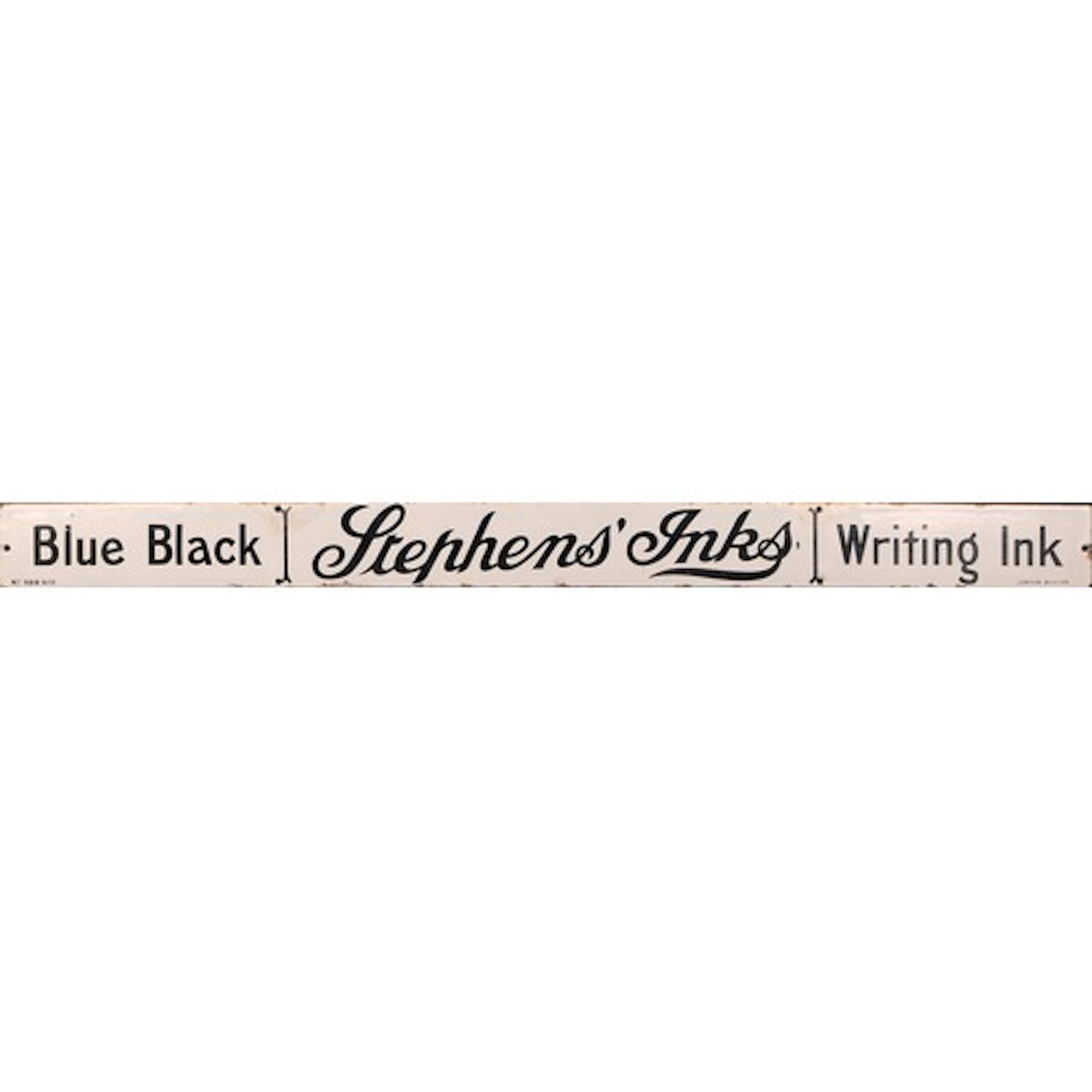 Advertising - an early 20th century rectangular enamel sign,...