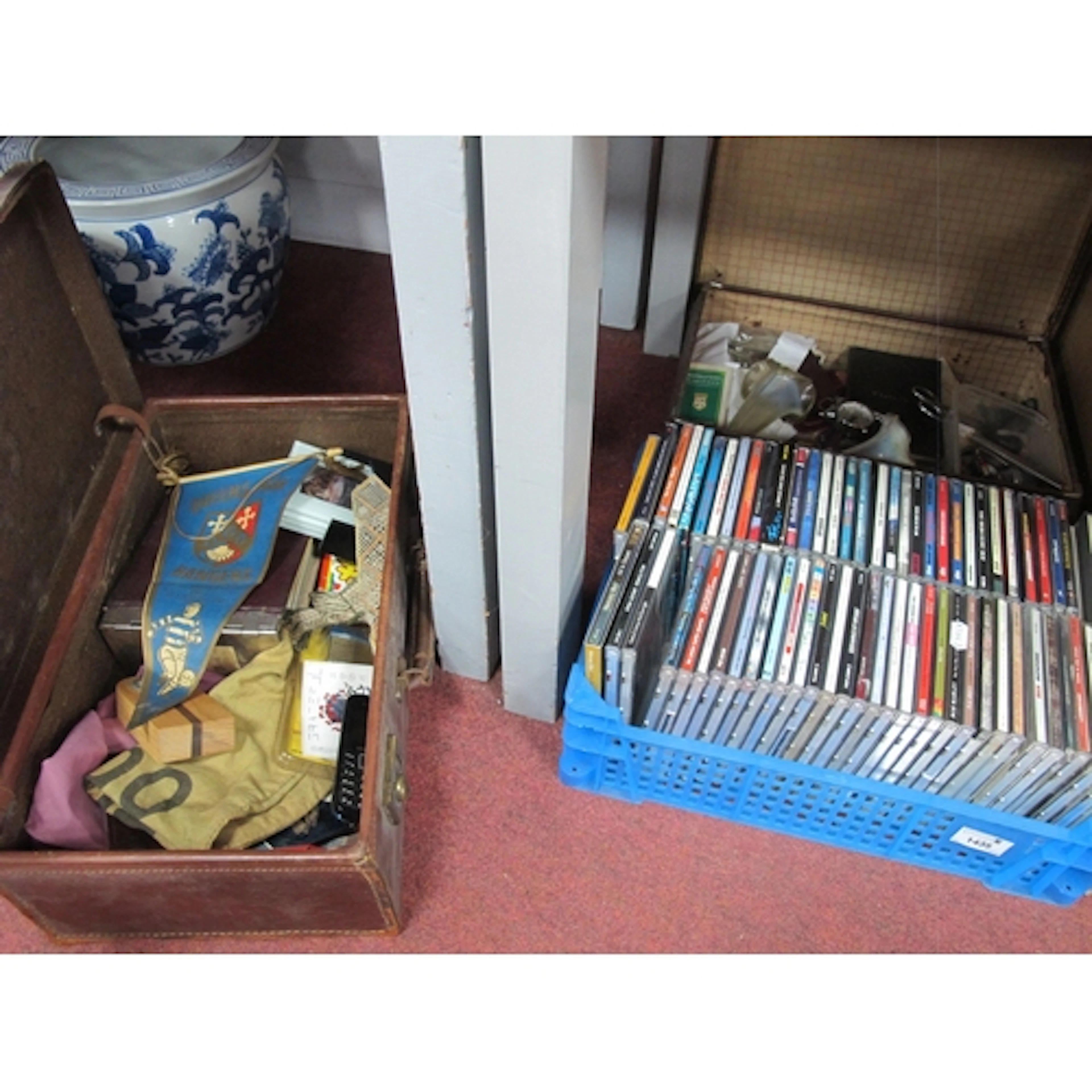 Collectables, including quantity of mixed-genre CDs (The Sto...