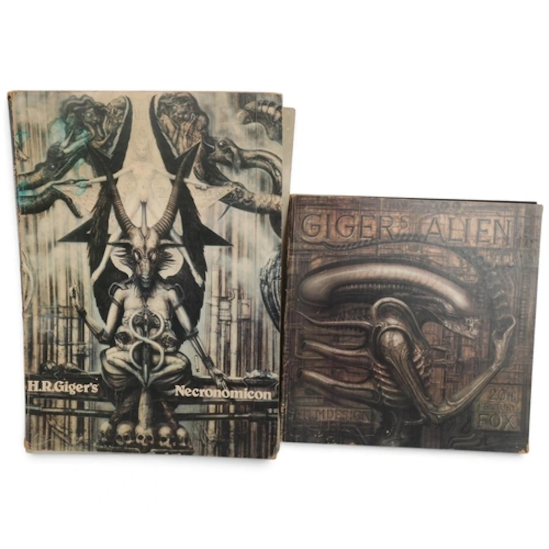 H.R. GIGER'S Necronomicon (esoteric magic book), published ...