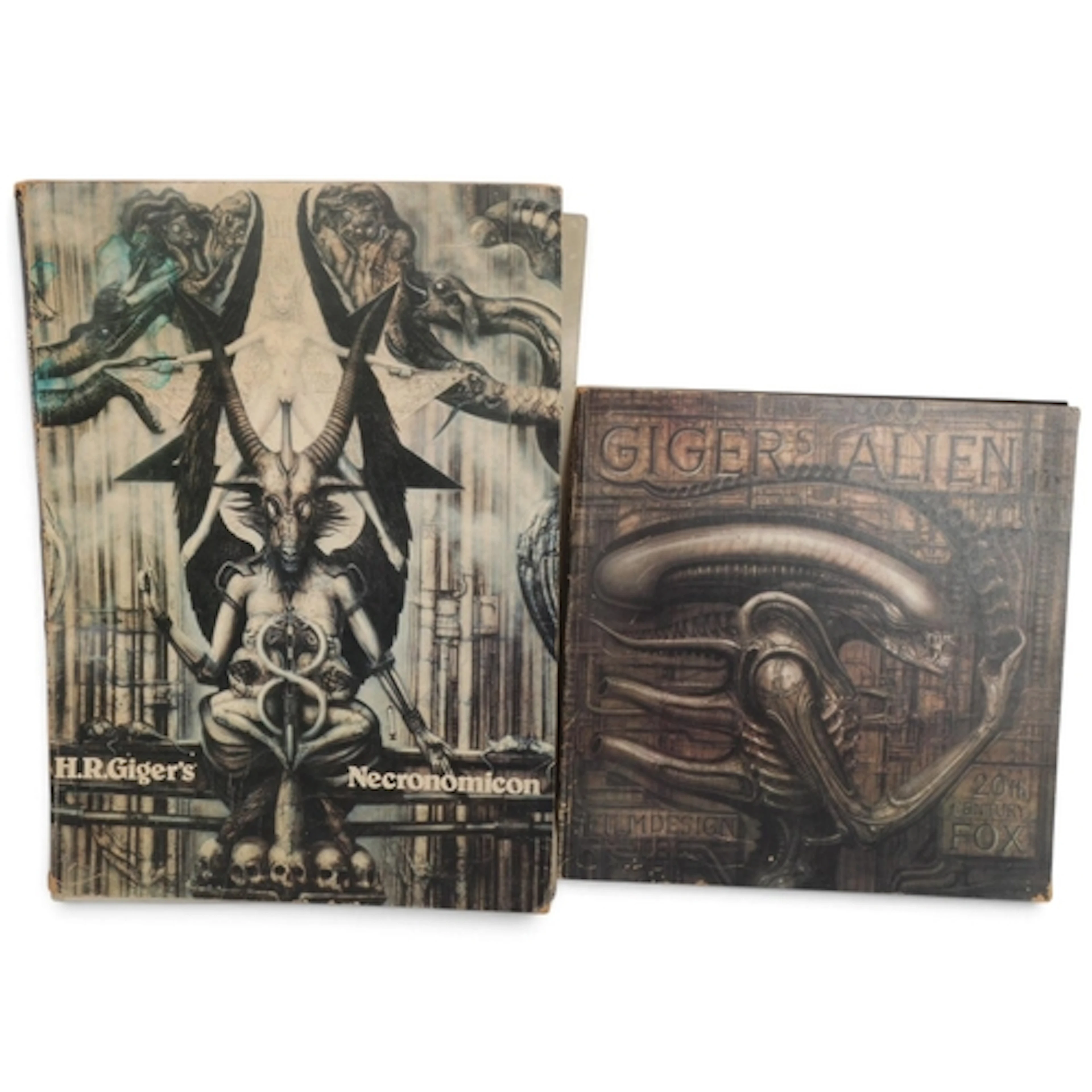 H.R. GIGER'S Necronomicon (esoteric magic book), published ...