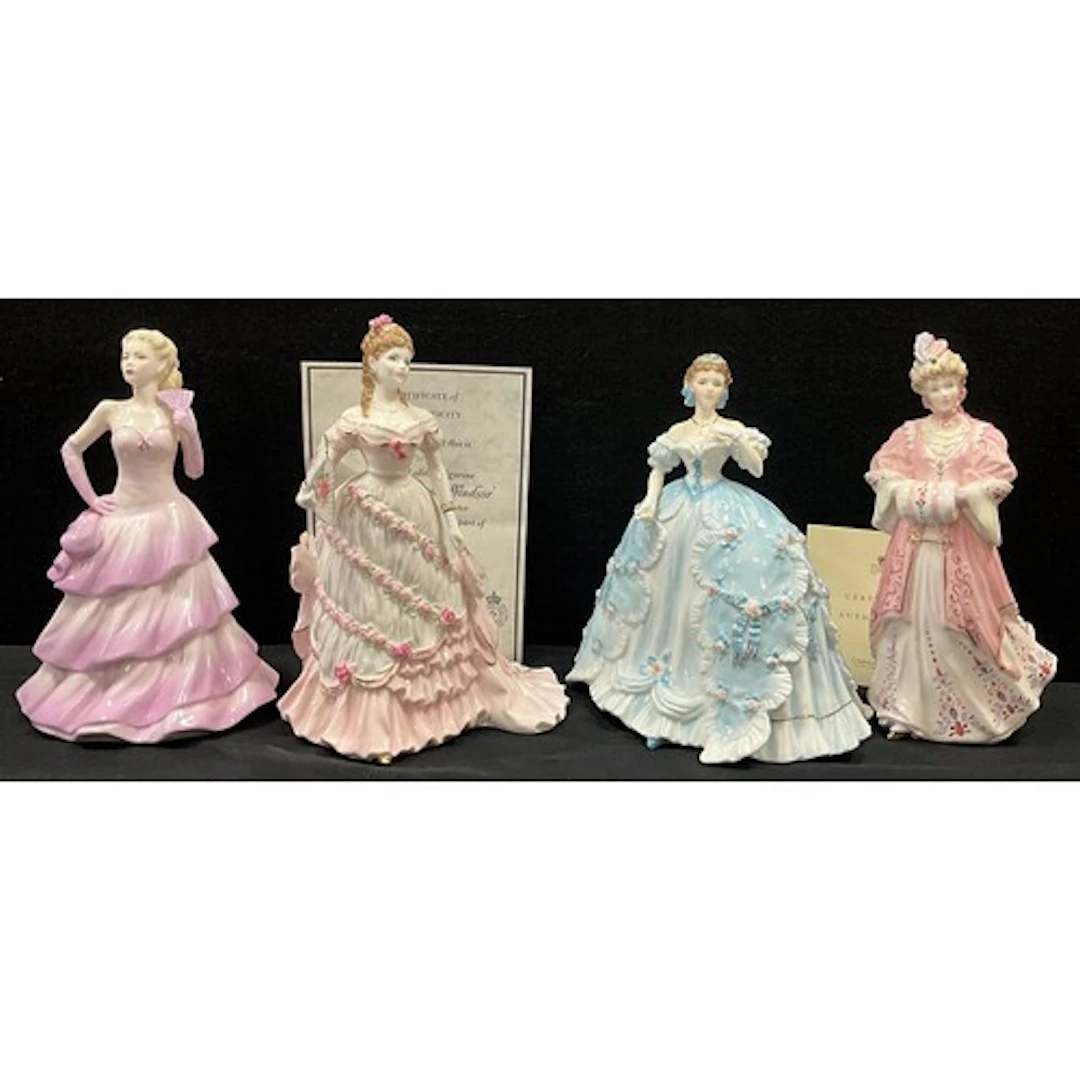 A Royal Worcester figurine ‘A Celebration at Windsor’, limit...