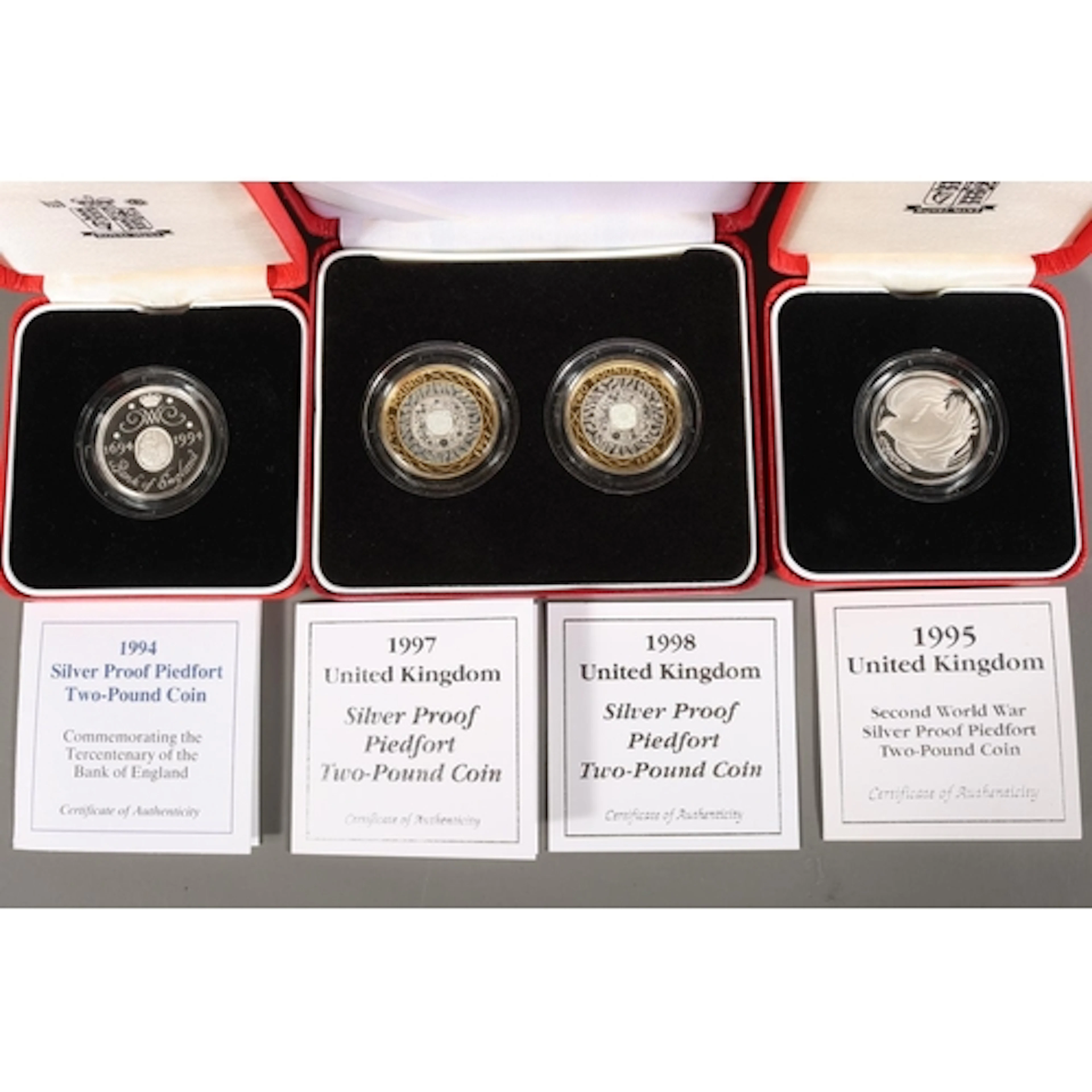 UNITED KINGDOM Queen Elizabeth II (1952-2022) silver proof t...