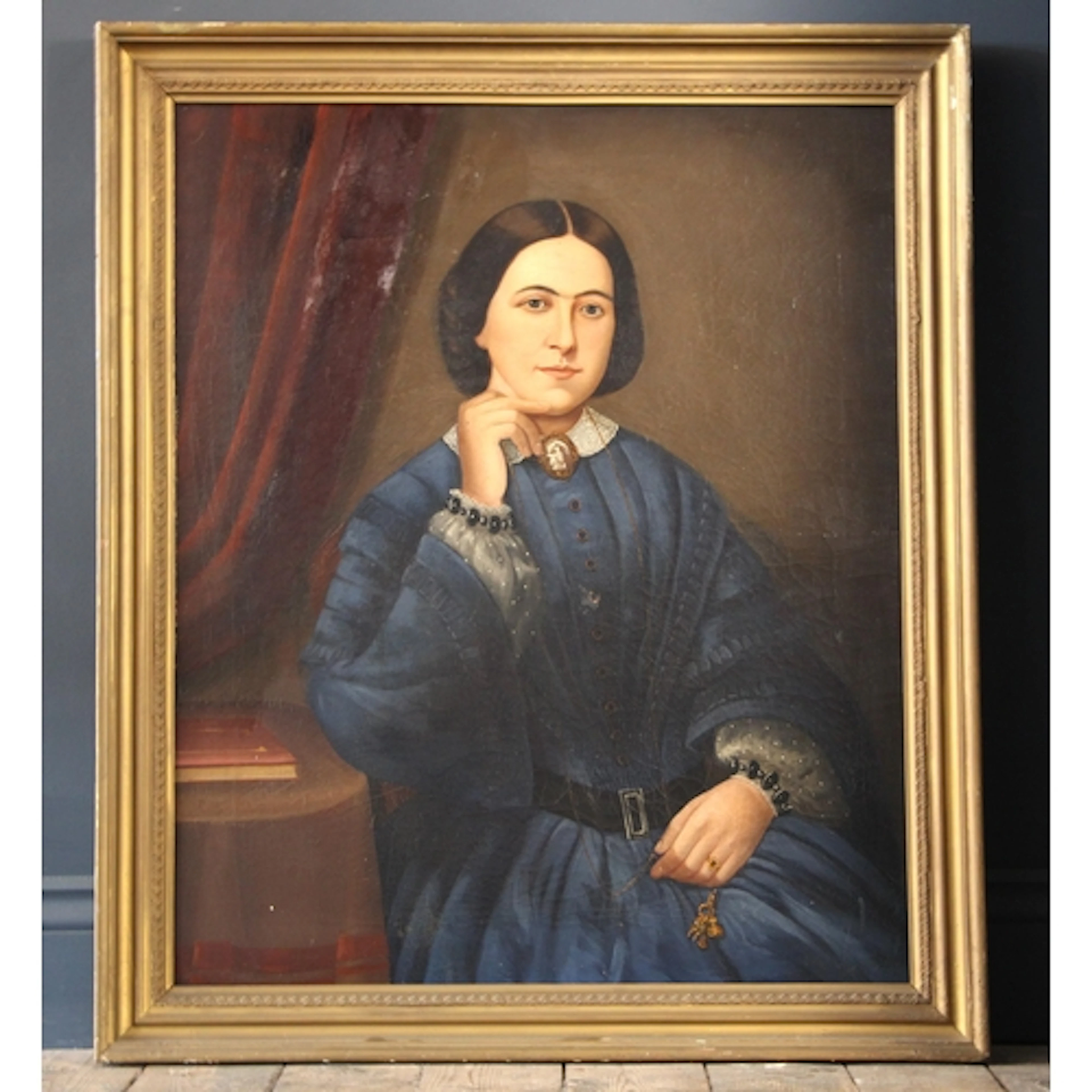 Manner of Ammi Phillips (American, 1788-1865), A half leng...
