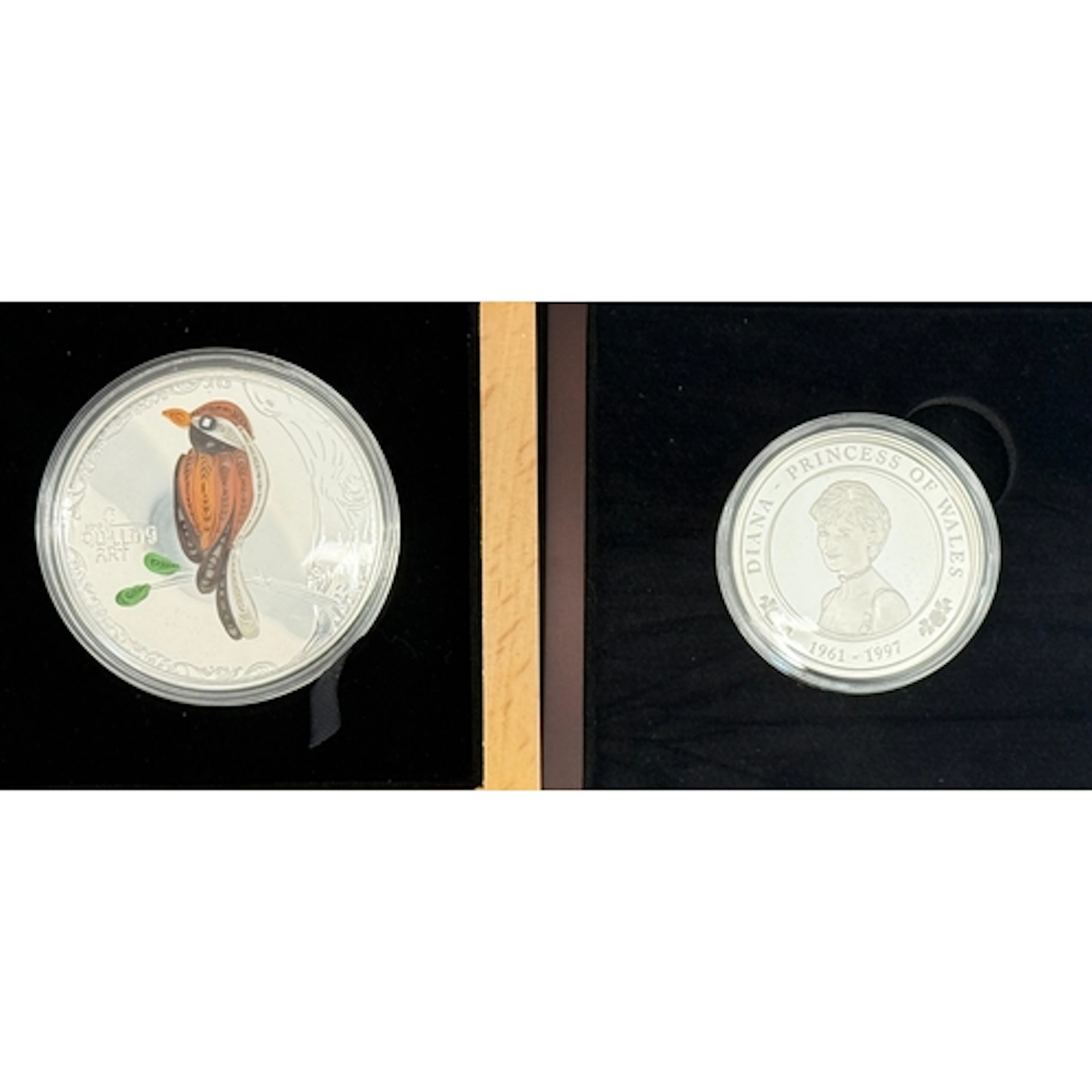 Cook Islands 2017 silver proof coins (2), comprising 20th An...
