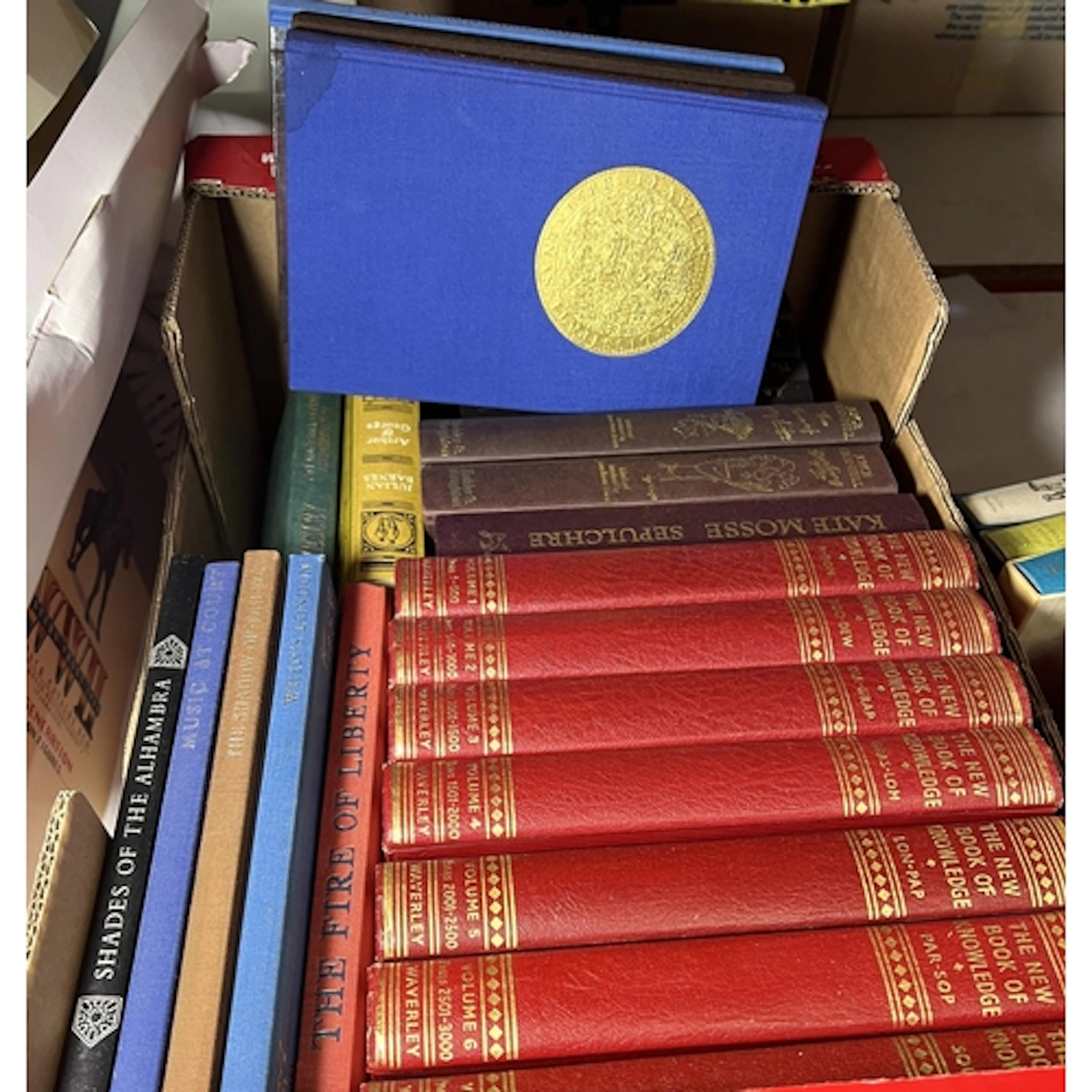 8 Folio Society hardback books without slip covers including...