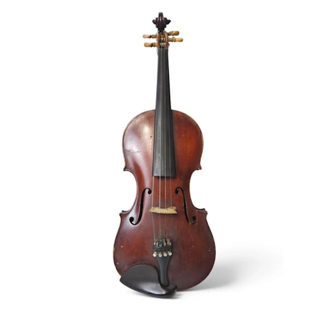 Violin - 4/4 late 18th/early 19th century Violin with two pi...