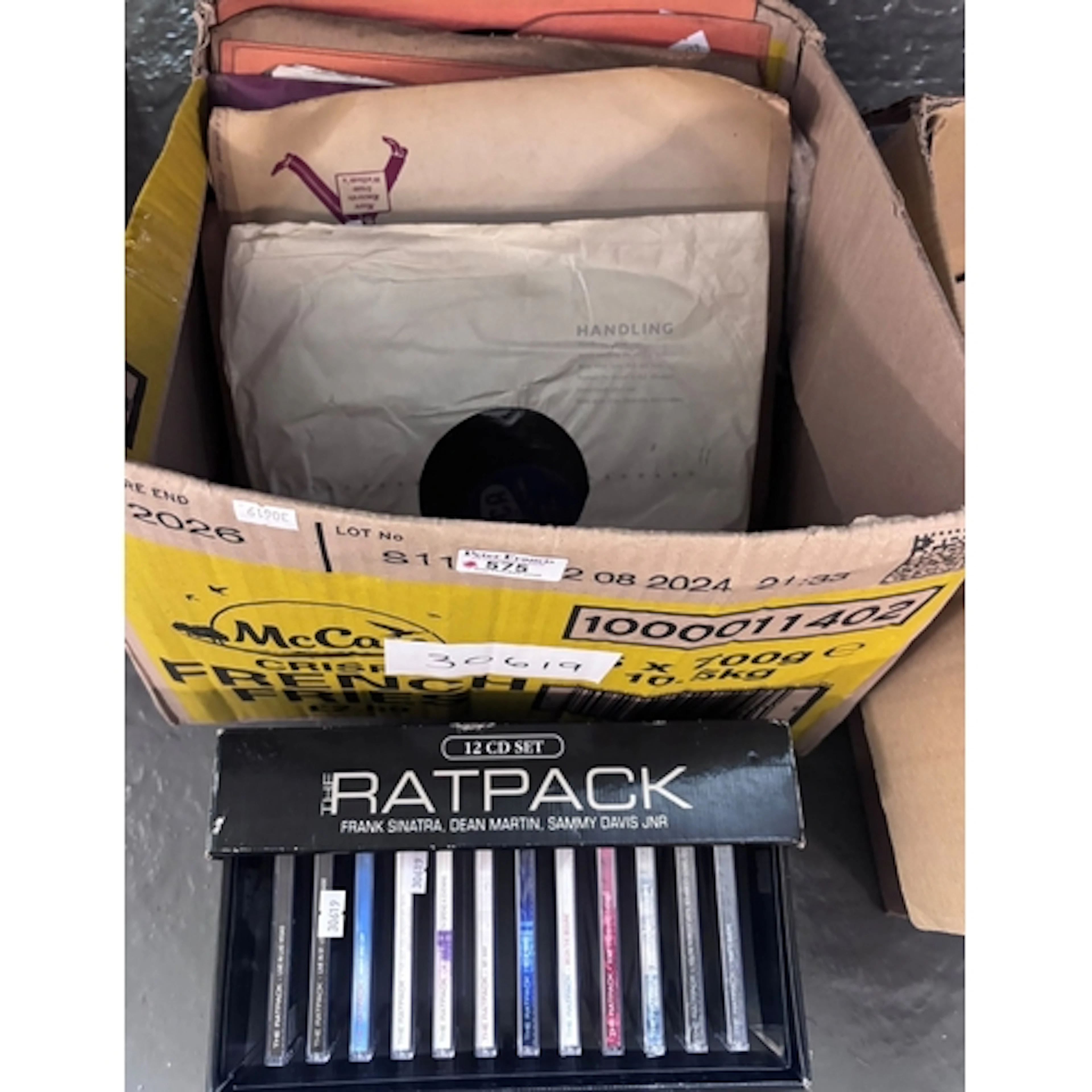 Twelve CD set for 'The Rat Pack' in original box, together w...