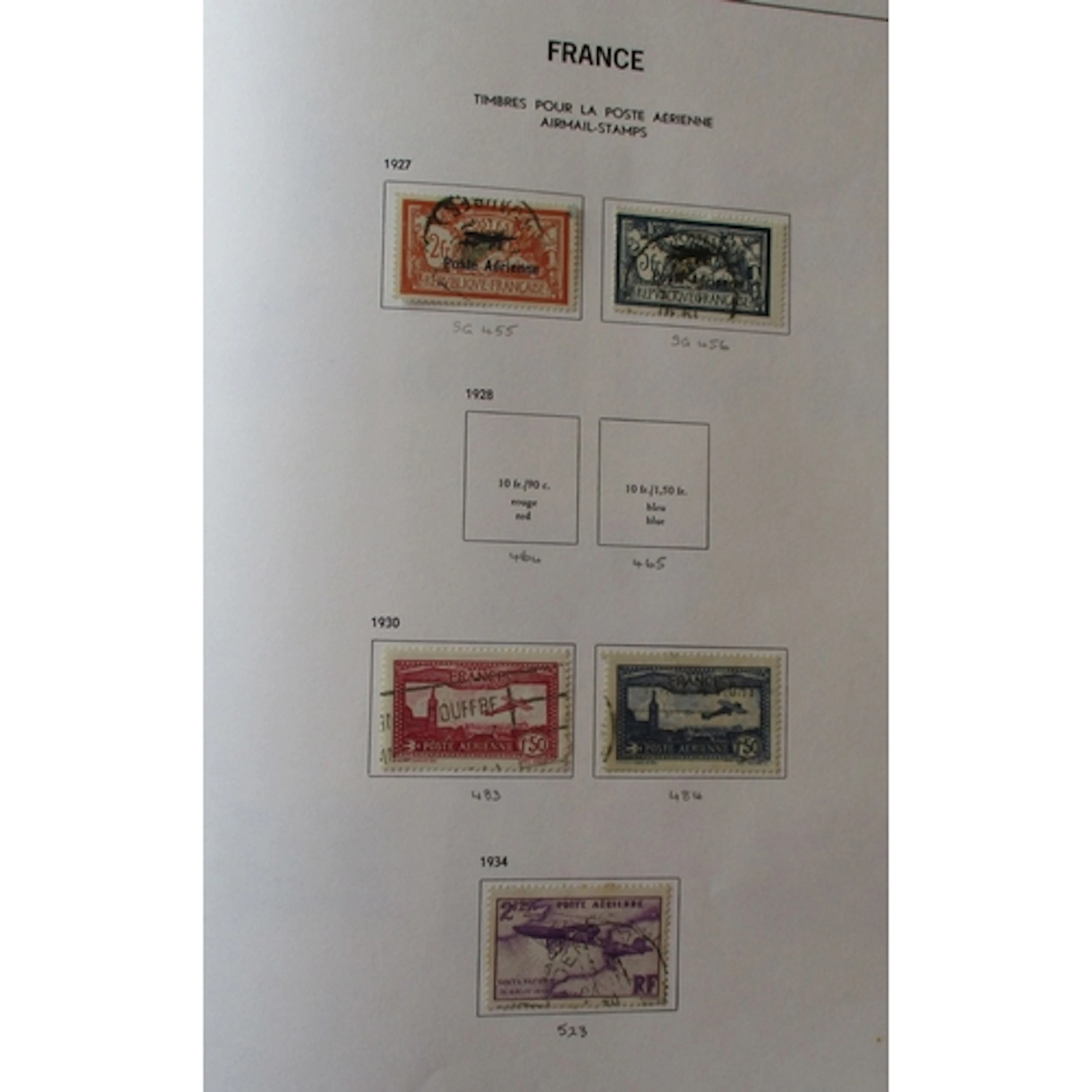 France. Early to modern M/U collection in 2 albums. Incl 185...