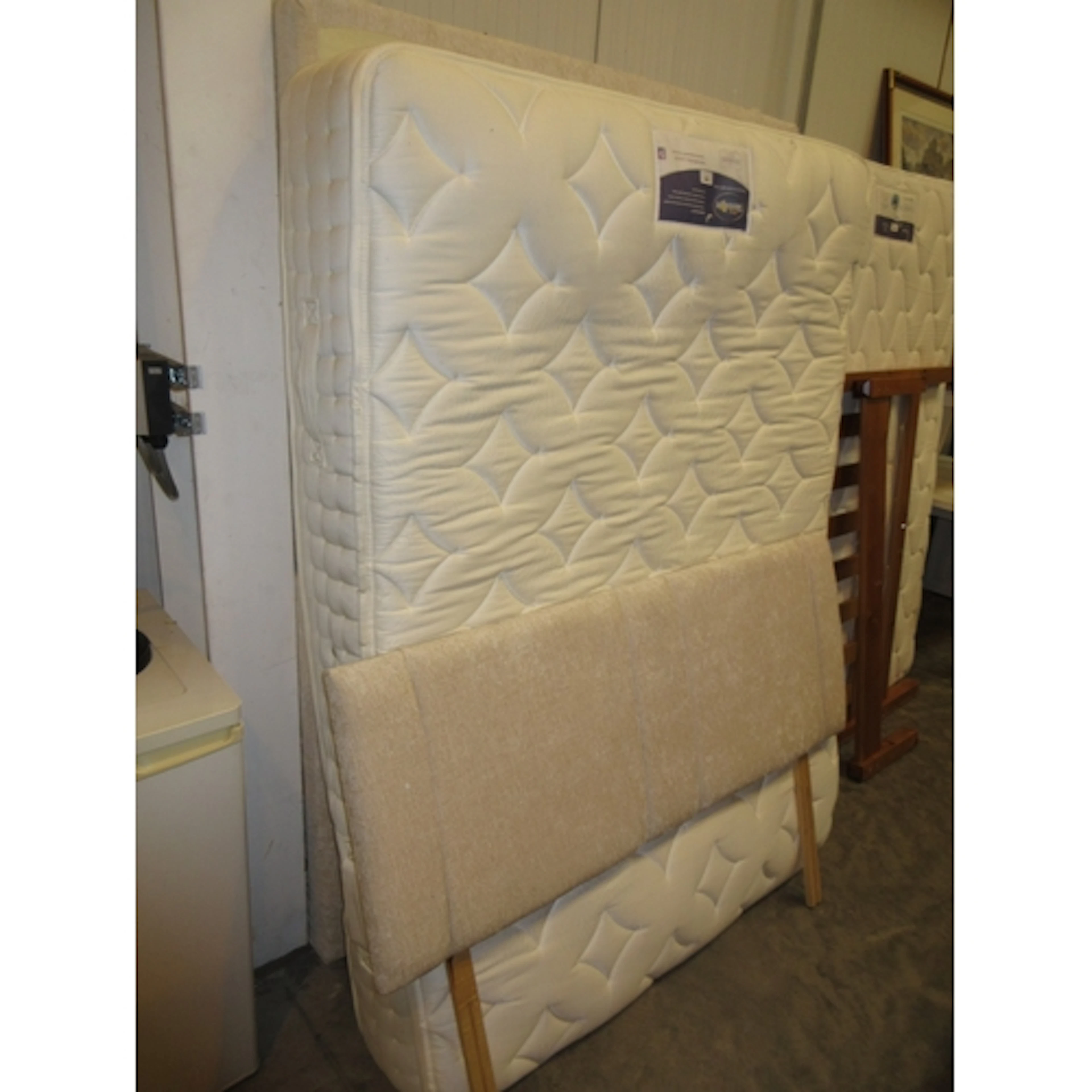 Silentnight Double Divan Bed with Headboard