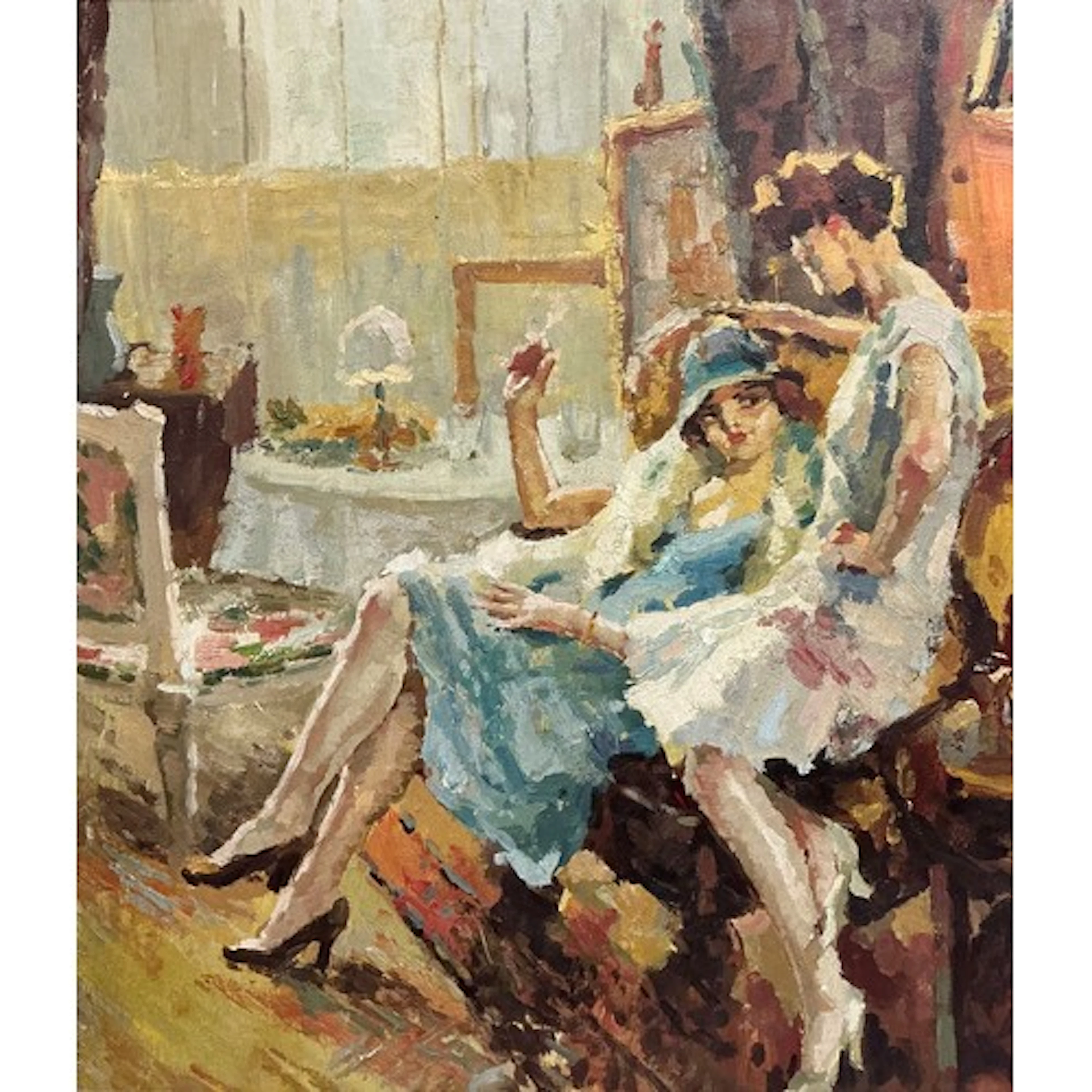 After Edward Cucuel, (French Impressionist School, early to ...