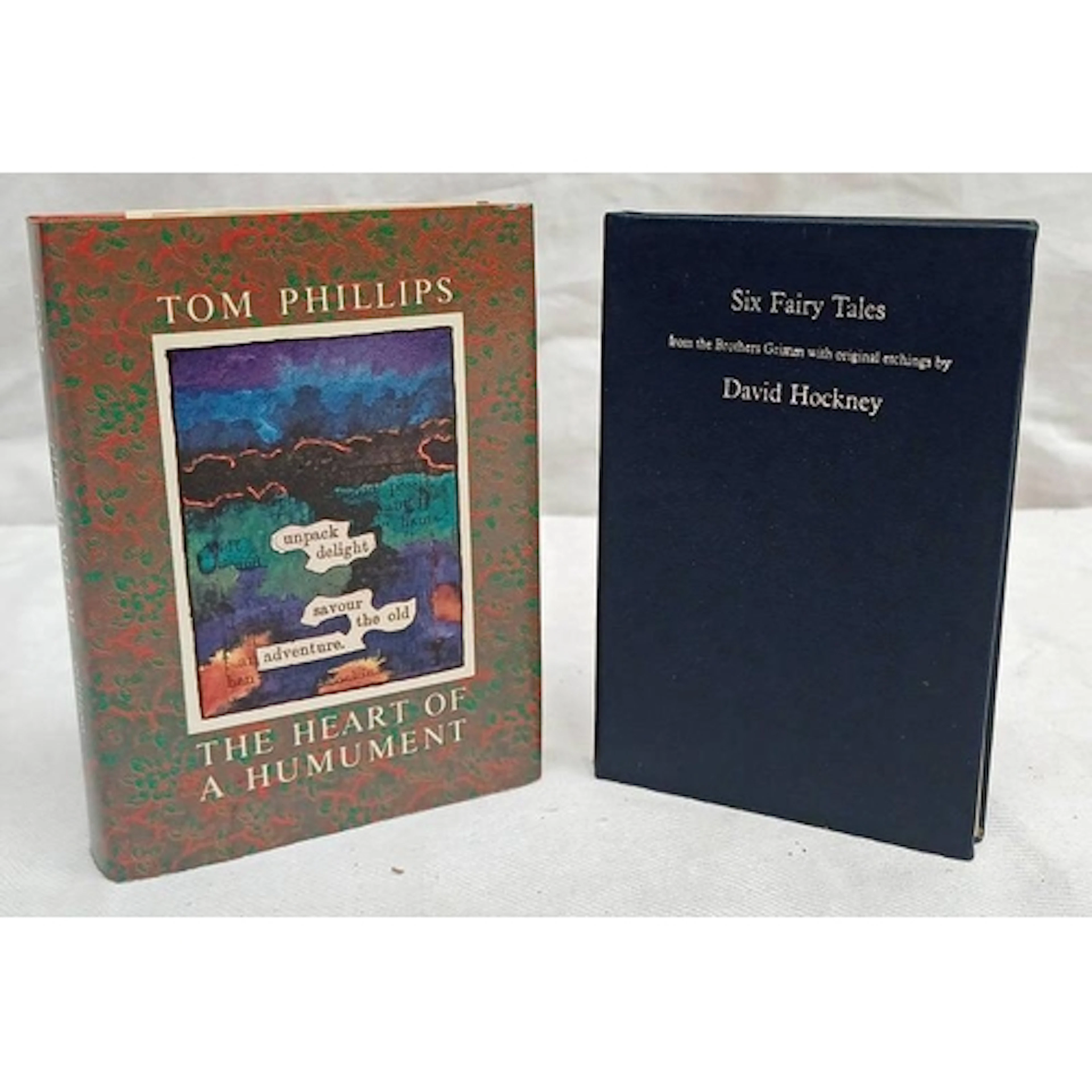 THE HEART OF A HUMUMENT BY TOM PHILLIPS, SIGNED - 1985, AND ...