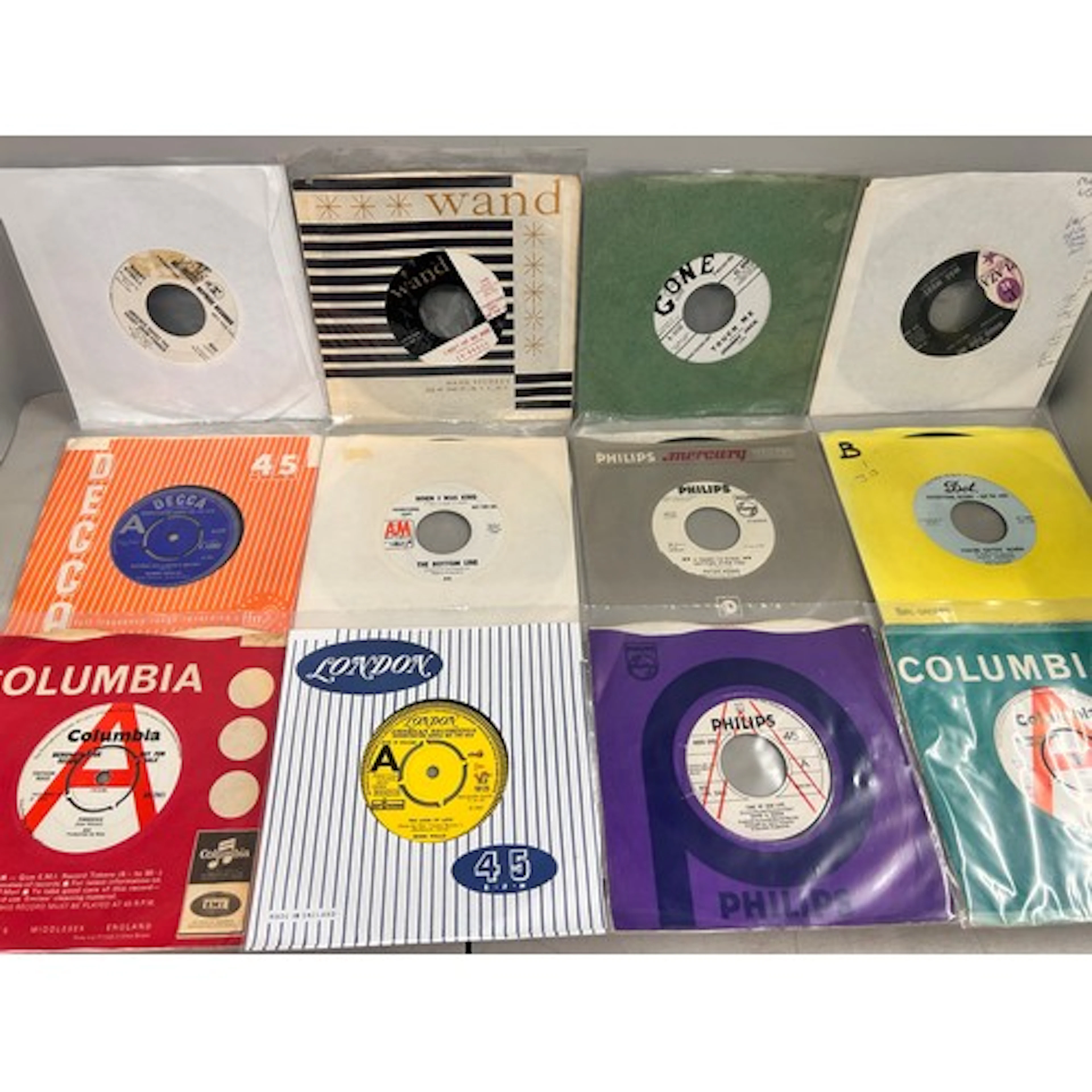 Collection of vinyl 45 rpm singles demos and DJ promotional ...