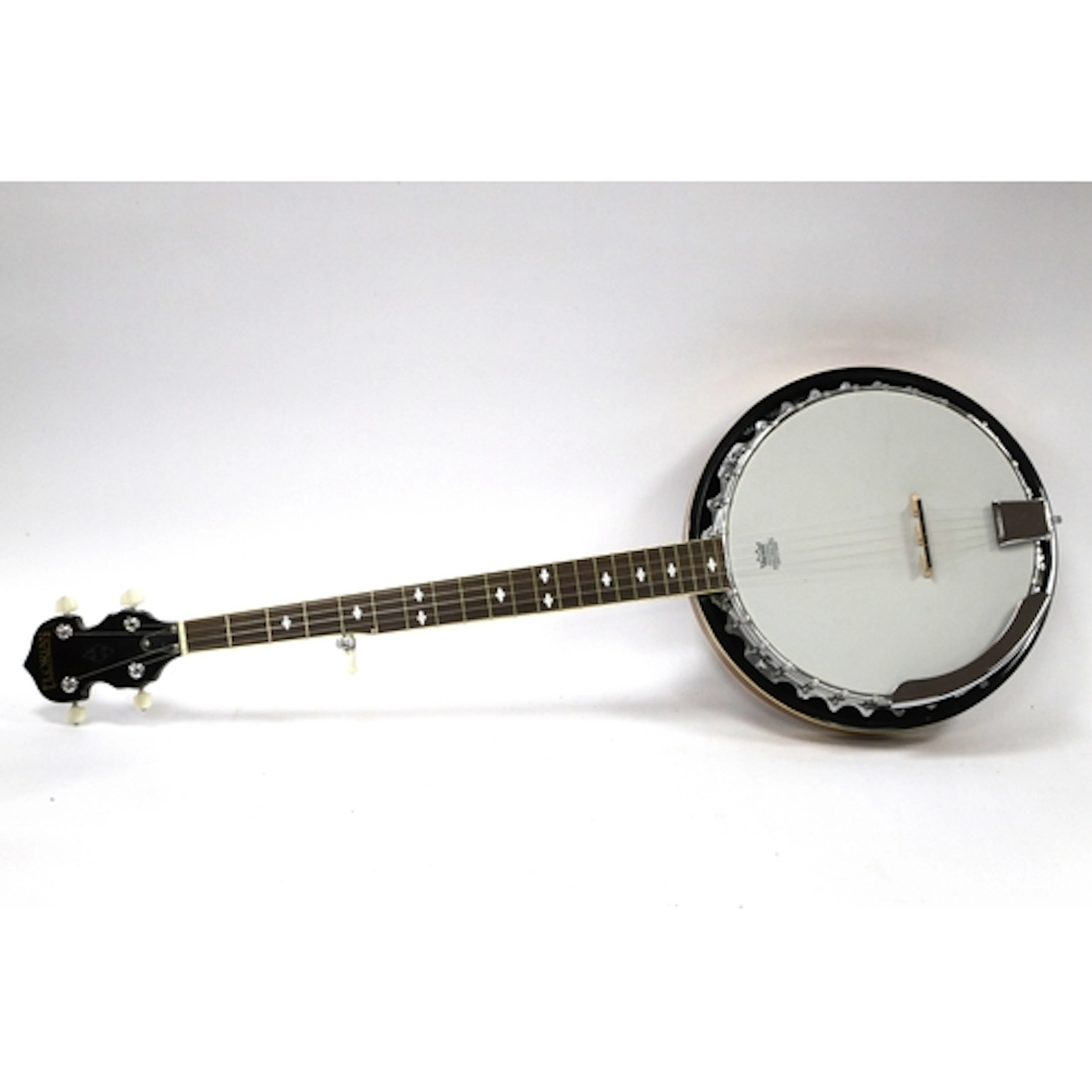 A Florian Five String Banjo, 94cm long, a DVD playing guide,...