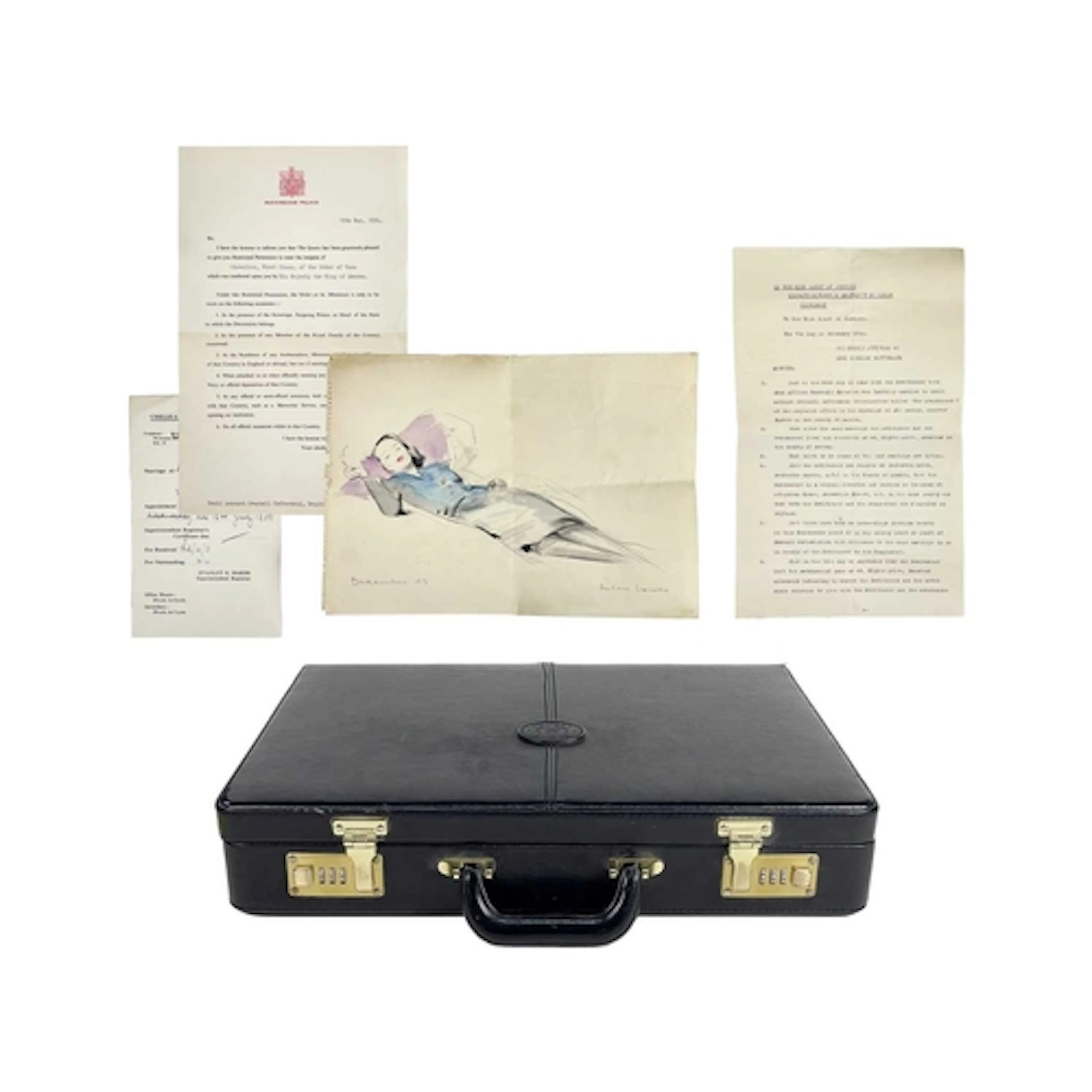 (Film) Mrs Marina Cattermoul (nee. Becker) A small Archive M...