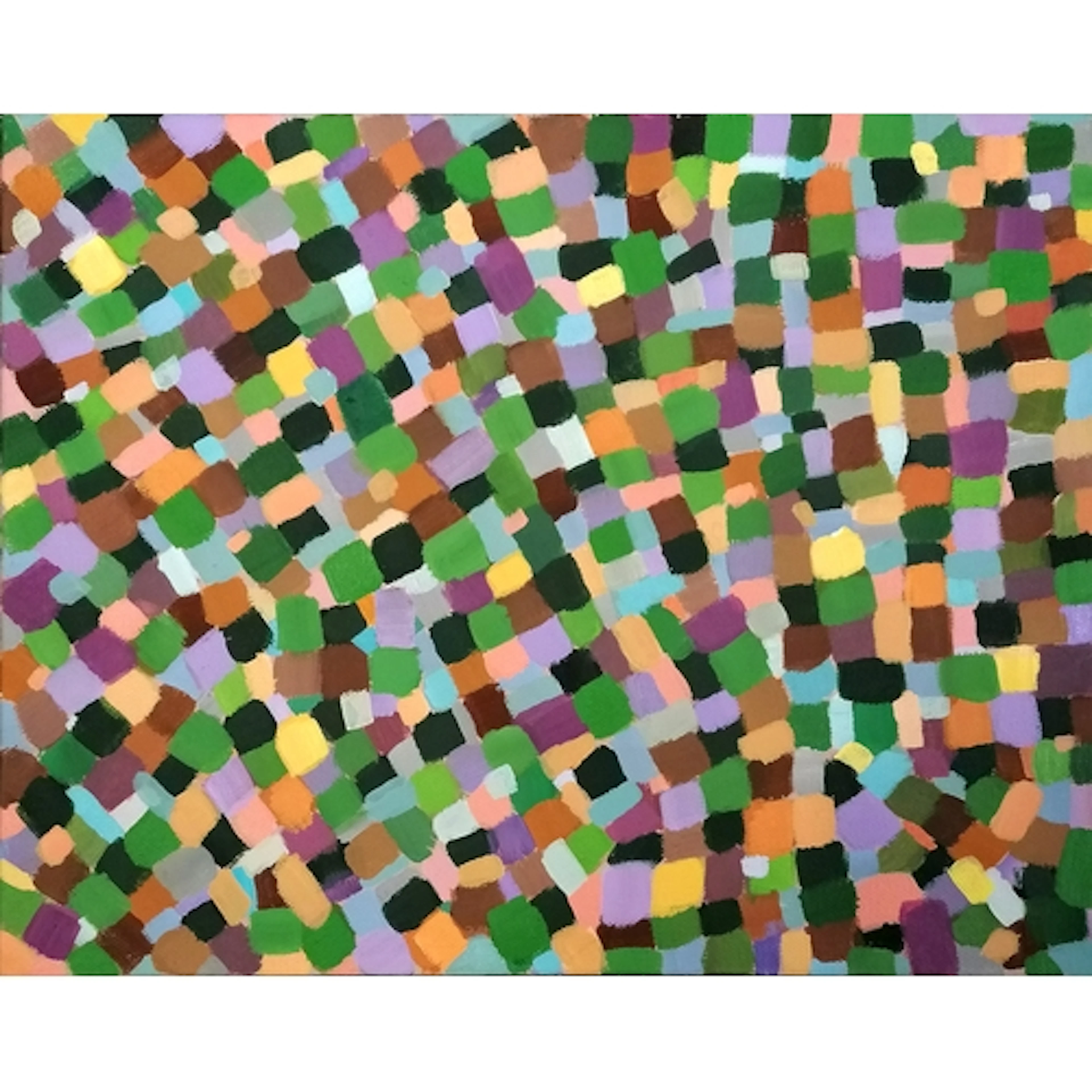 Tom Cullen Contemporary painting on canvas - 'Palmers Green'...