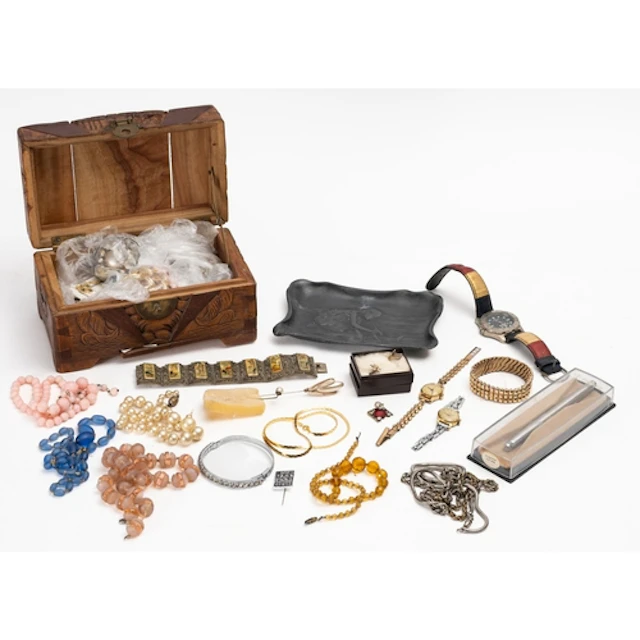 A mixed collection of costume jewellery. Including bracelets...