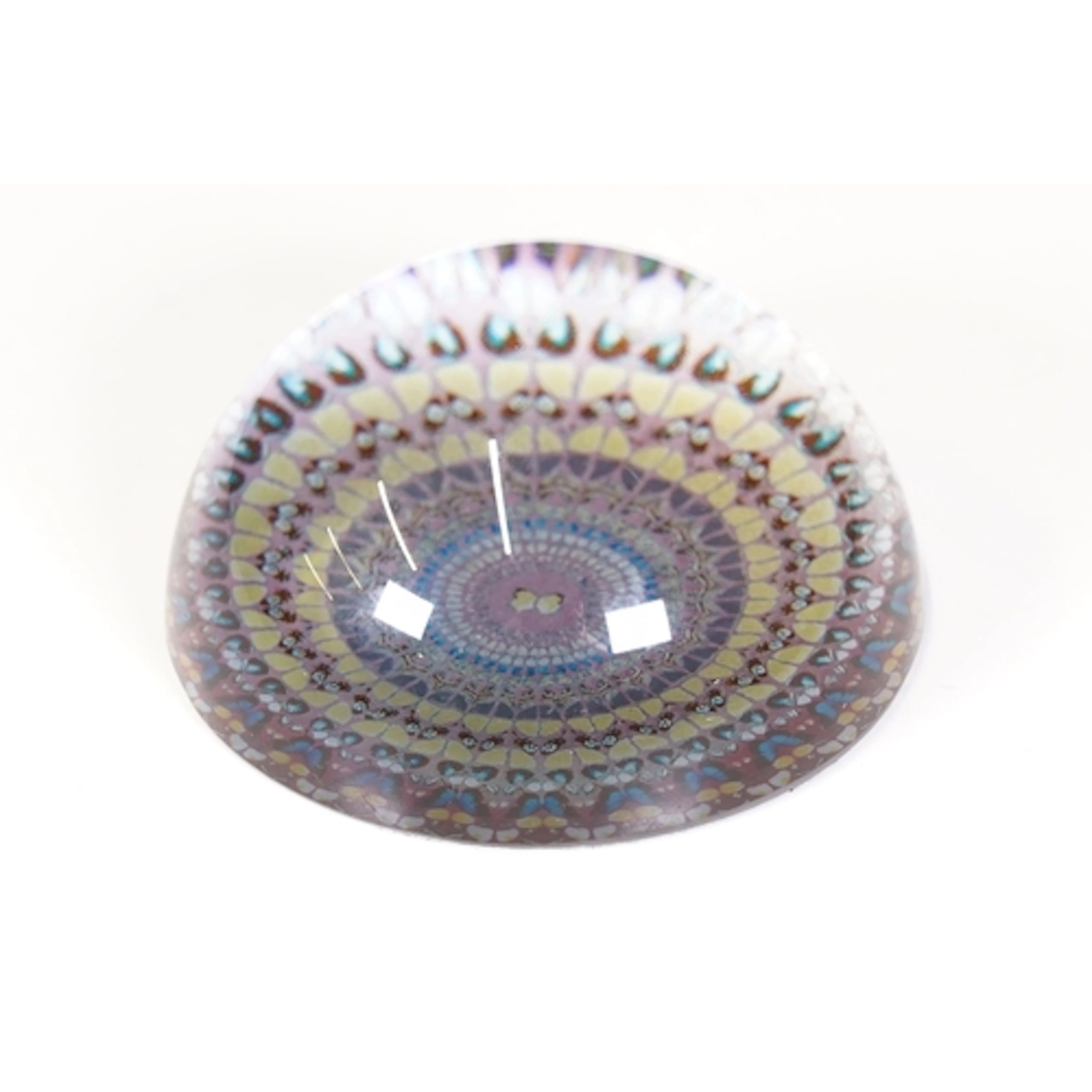 After Damien Hirst (British, b.1965), glass paperweight insp...