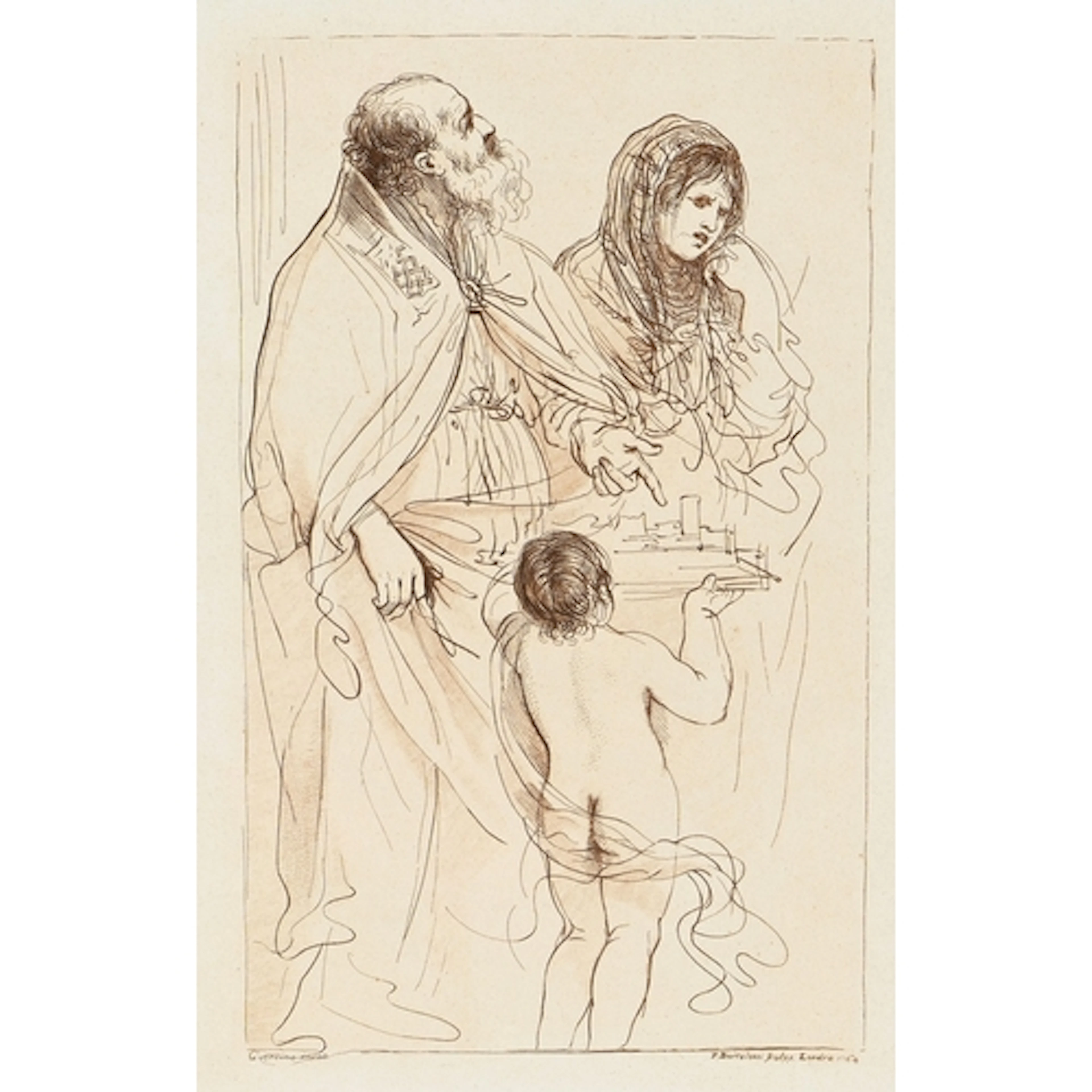 Old Master Prints. Andrea Scacciati (1725-1771) after Salvat...