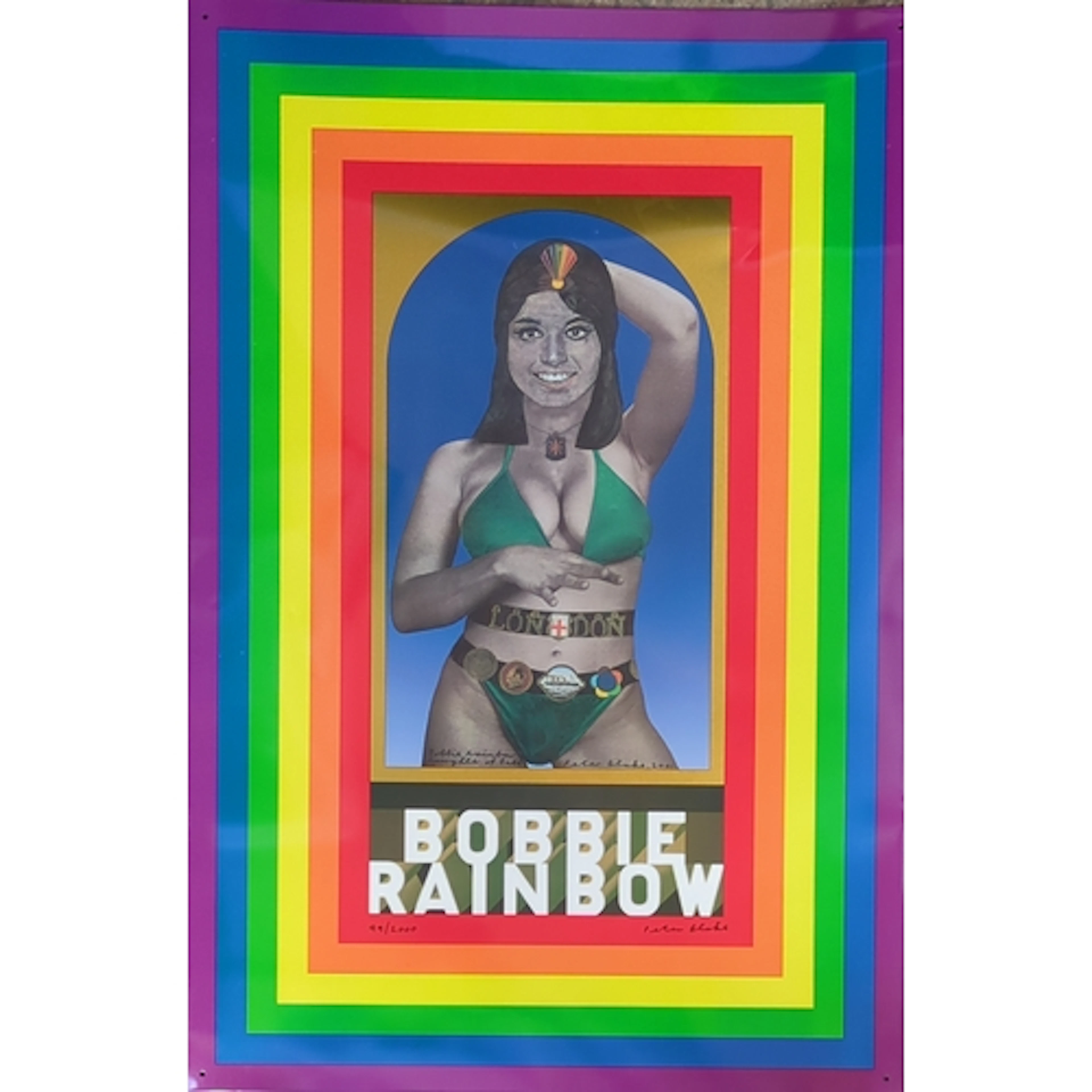 Sir Peter Blake CBE RDI RA (British, b.1932), 'Bobbie Rainbo...