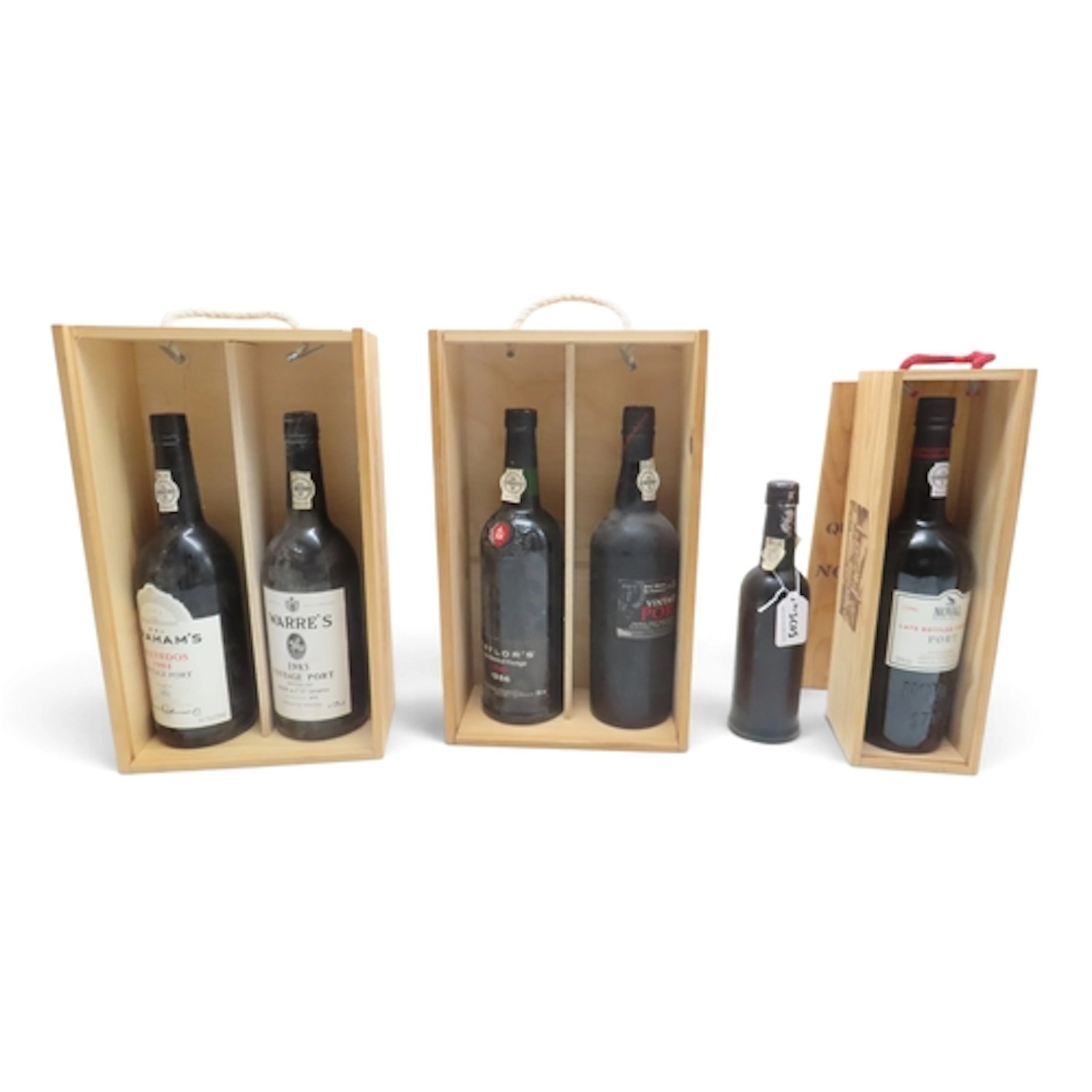 PORT WINE - Six bottles to include QUINTA DO NOVAL 1996...