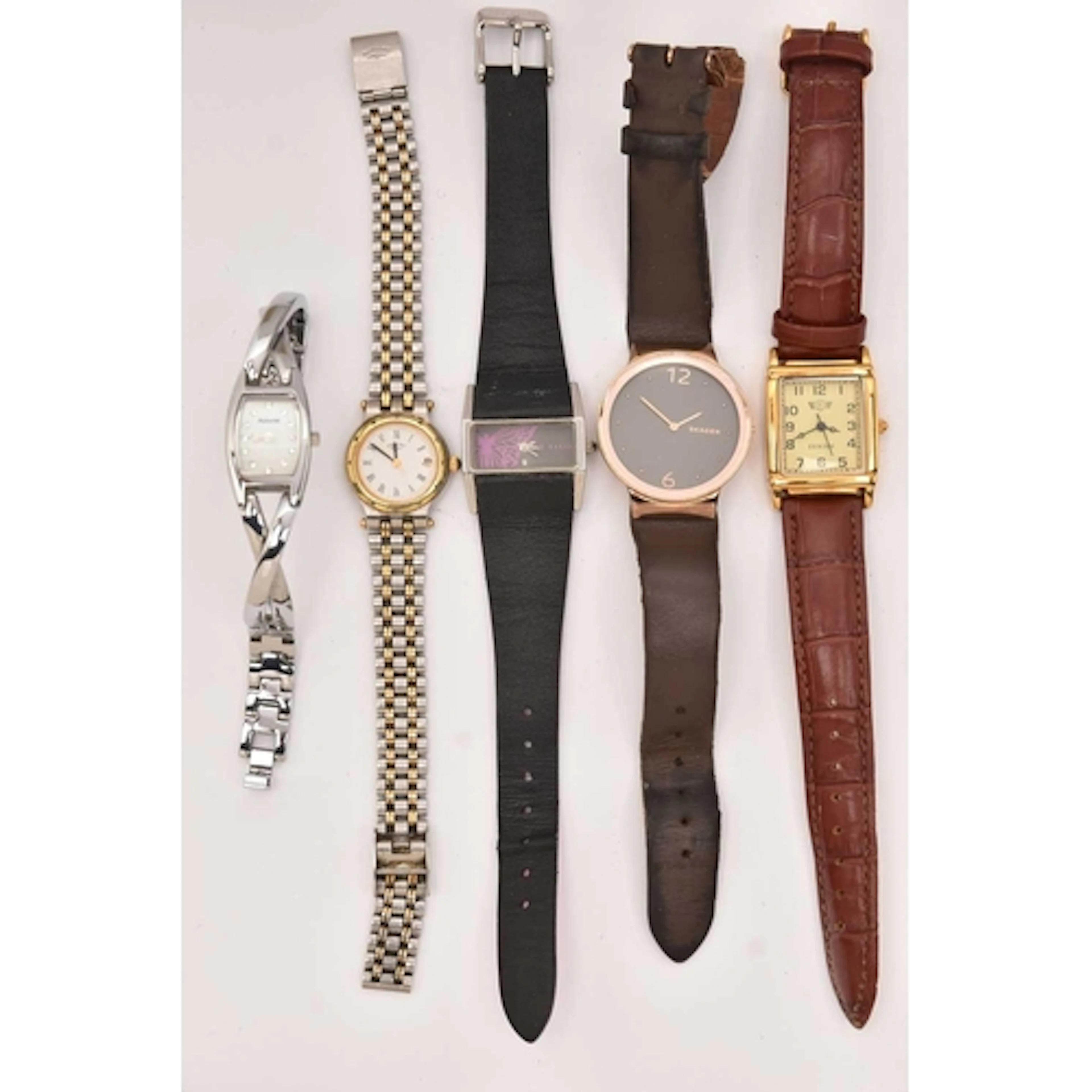 A COLLECTION OF FIVE WATCHES. To include a Rotary wristwatch...