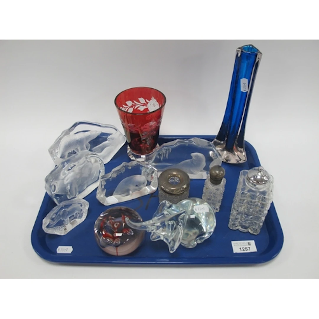 Collection of Art Glass and Crystal, including several Swedi...