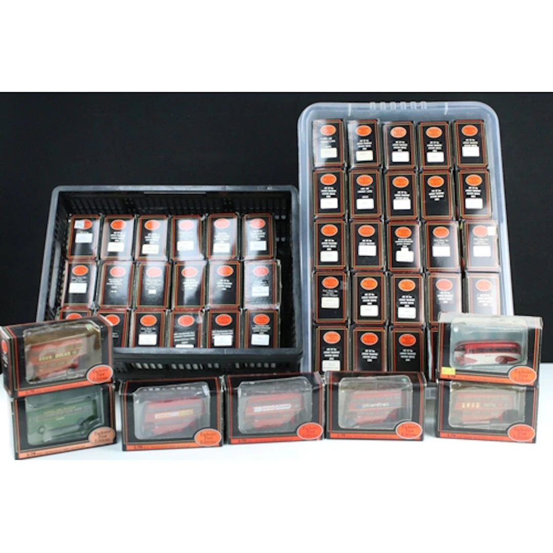 50 Boxed EFE Exclusive First Editions diecast model buses to...