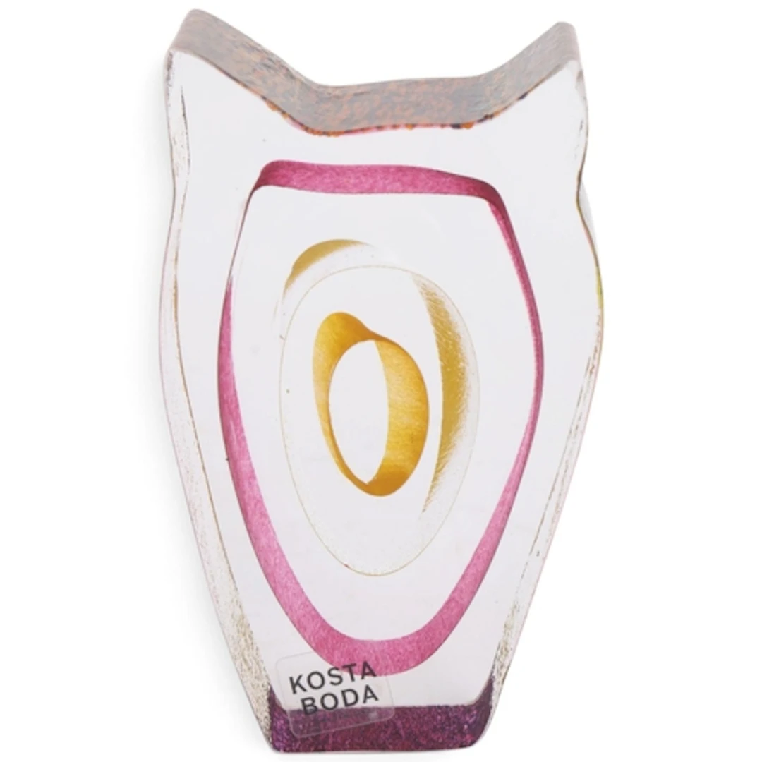 BERTIL VALLIEN for Kosta Boda, Sweden, a "Night eyes" glass ...