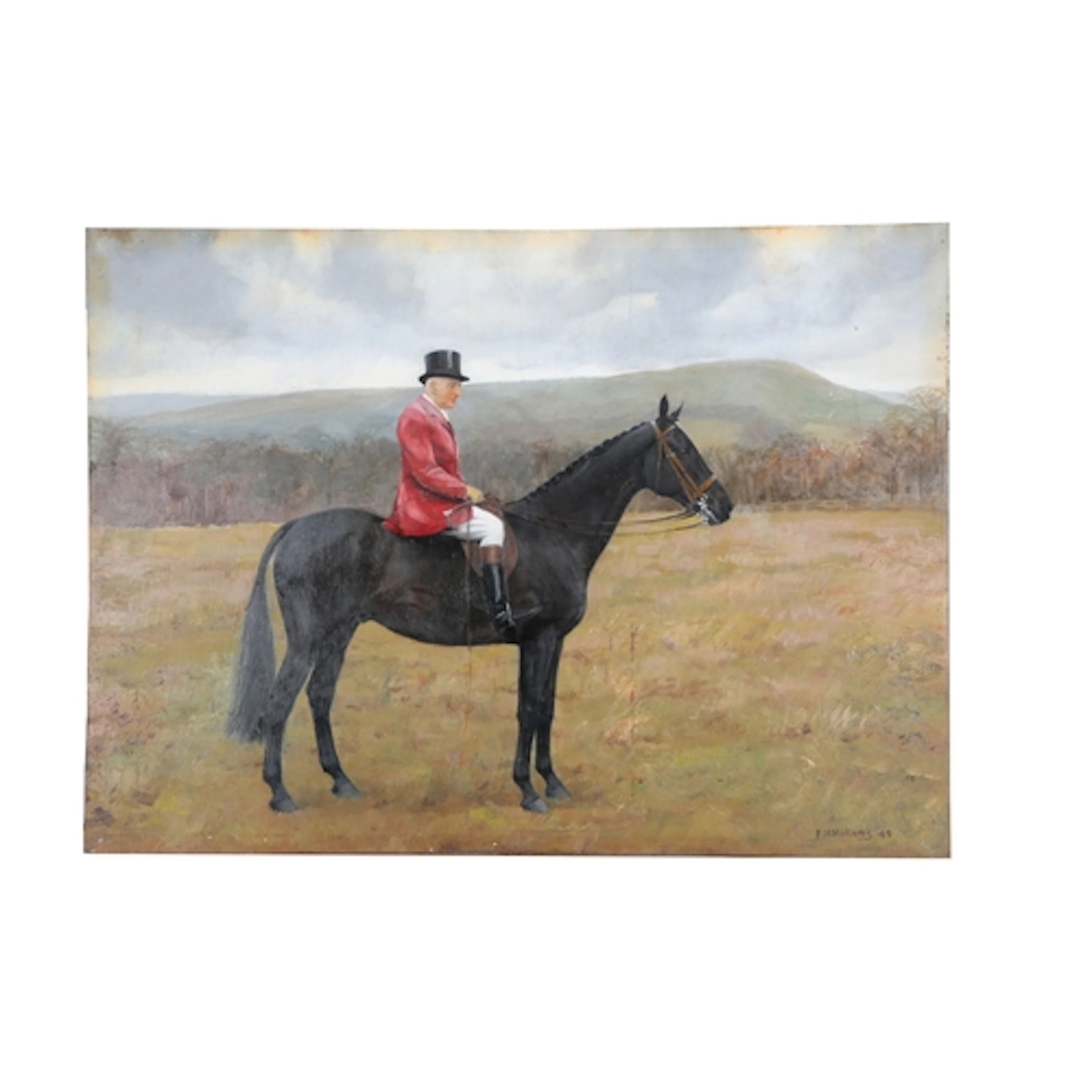 § § Frances Mabel Hollams (1877-1963) Portrait of Sir Rolan...