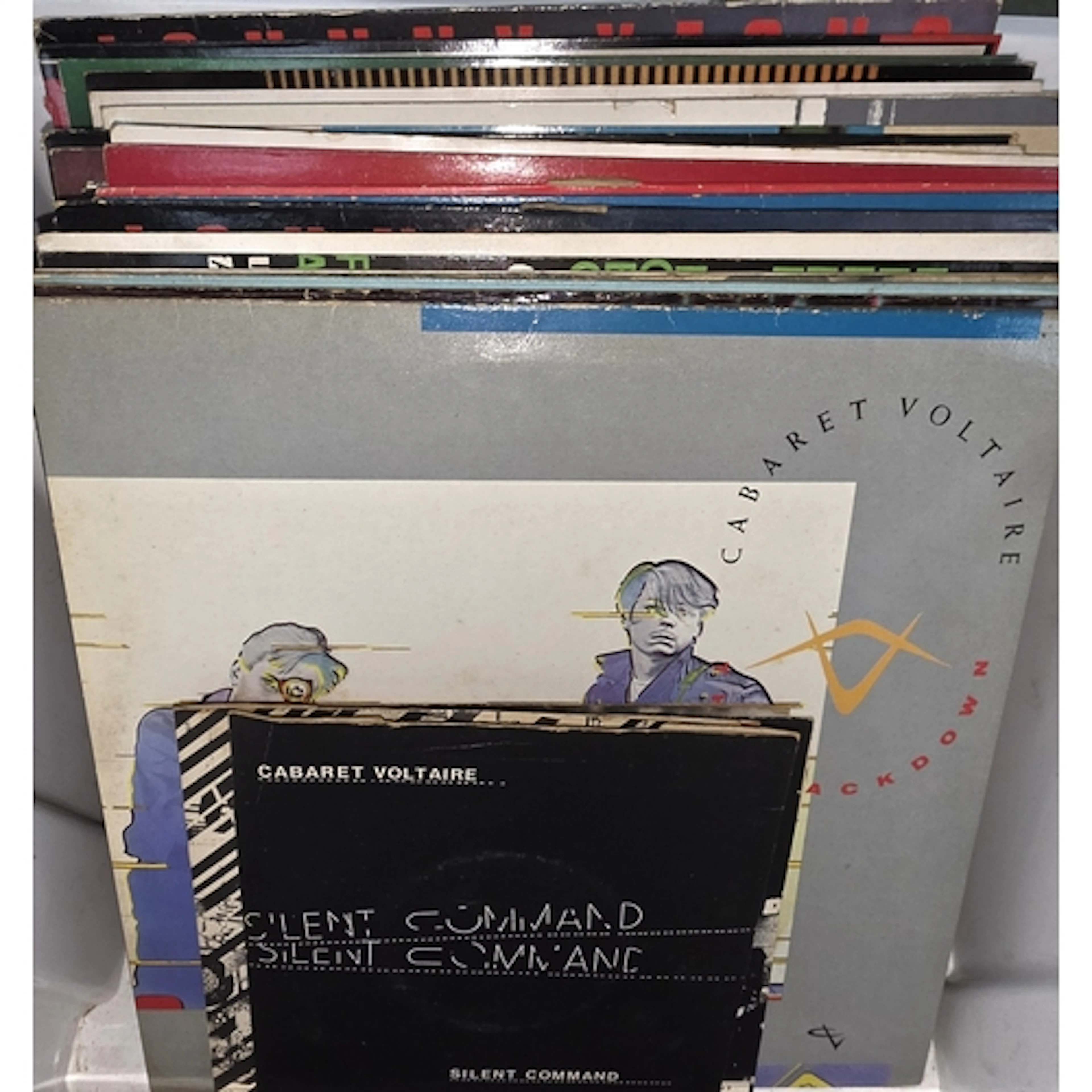 CABARET VOLTAIRE, a collection of vinyl LP's & 45's.