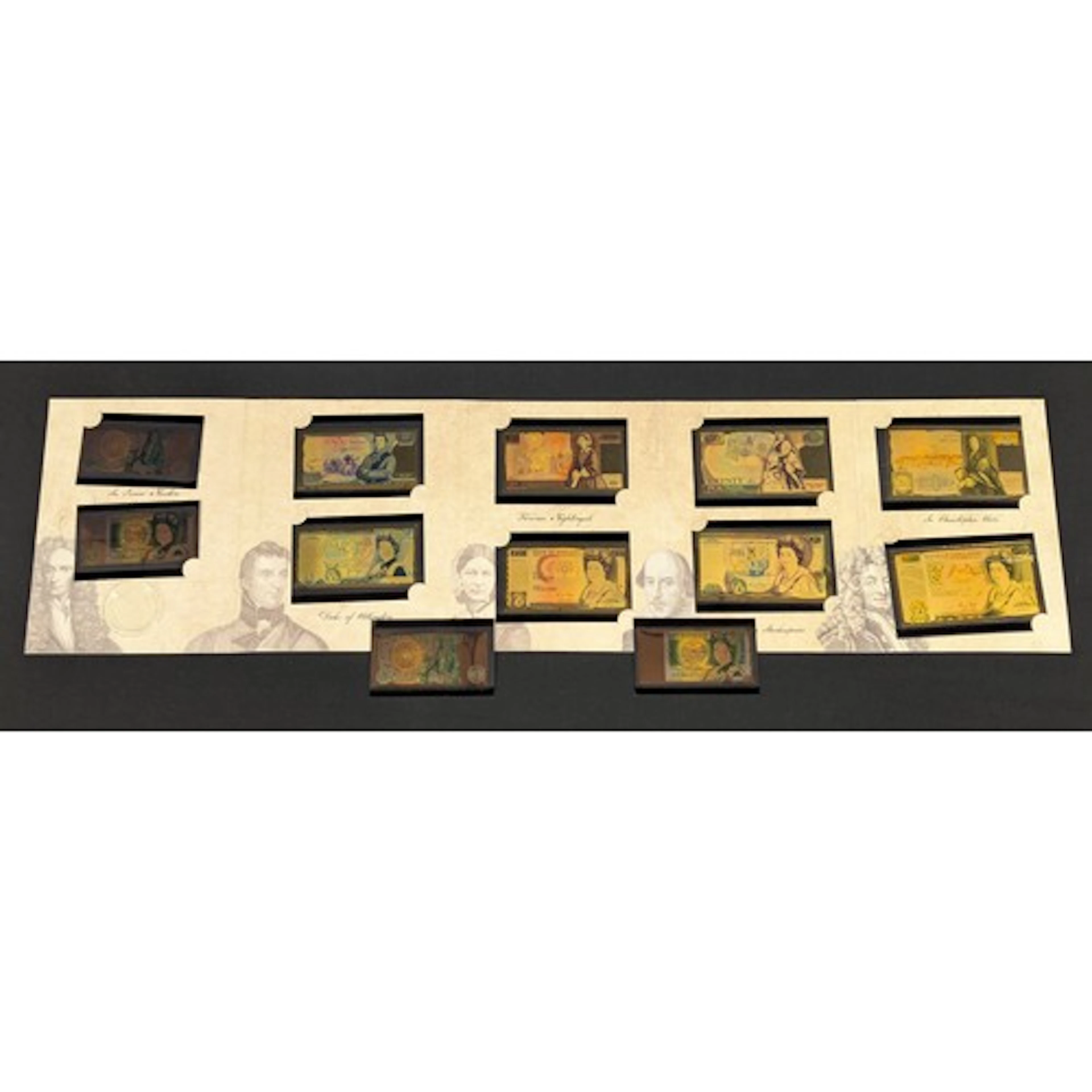 London Mint - Great British Icons UK Bank Note Collection In...