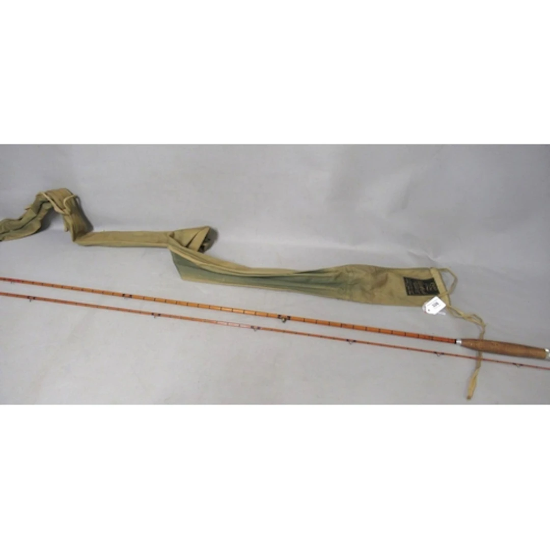 Hardy Palakona C. C. De France 9' split cane fly rod