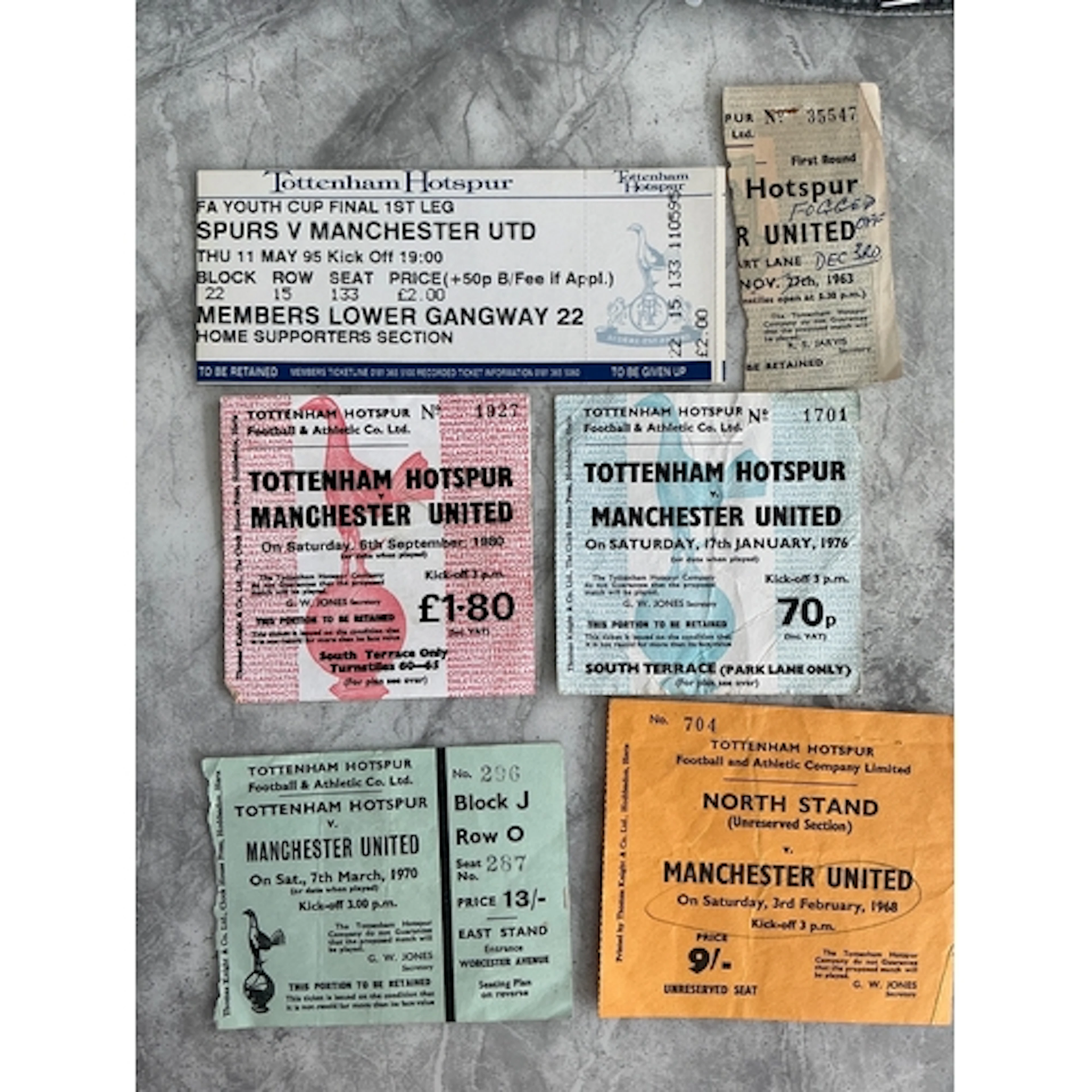 Tottenham v Manchester United Football Tickets: All played a...