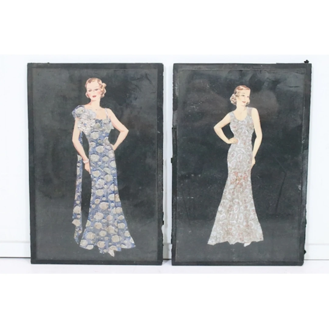 Collection of 19th century French ladies fashion prints and ...