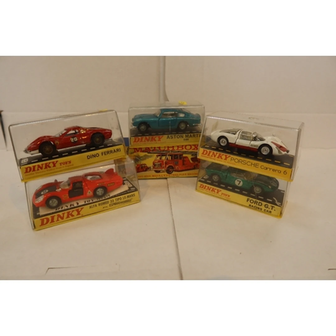 Dinky Porche Carrera 6 Dino Ferrari Ford GT Austin Martin ...